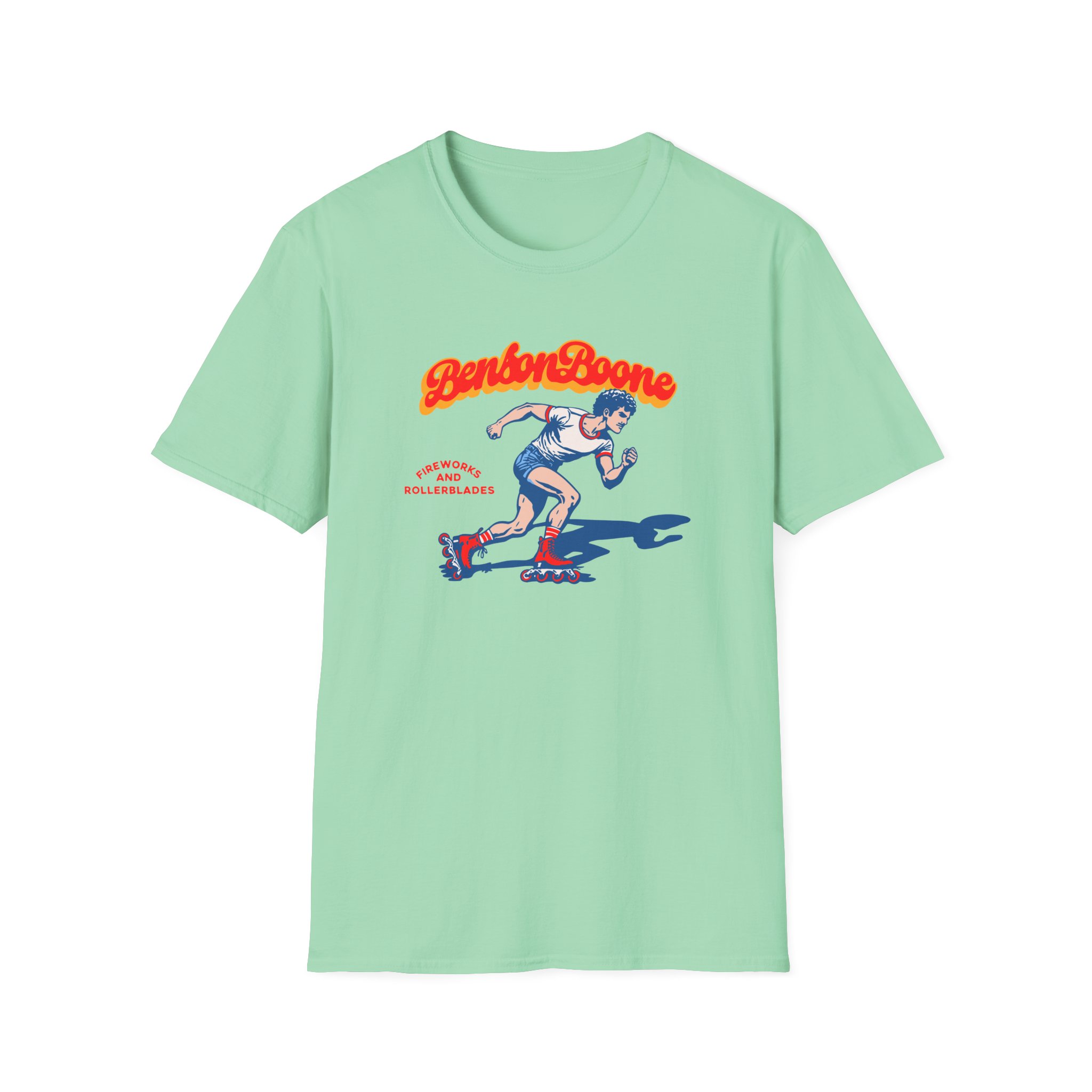 Benson Boone Rollerblading Benny Unisex Softstyle T-Shirt