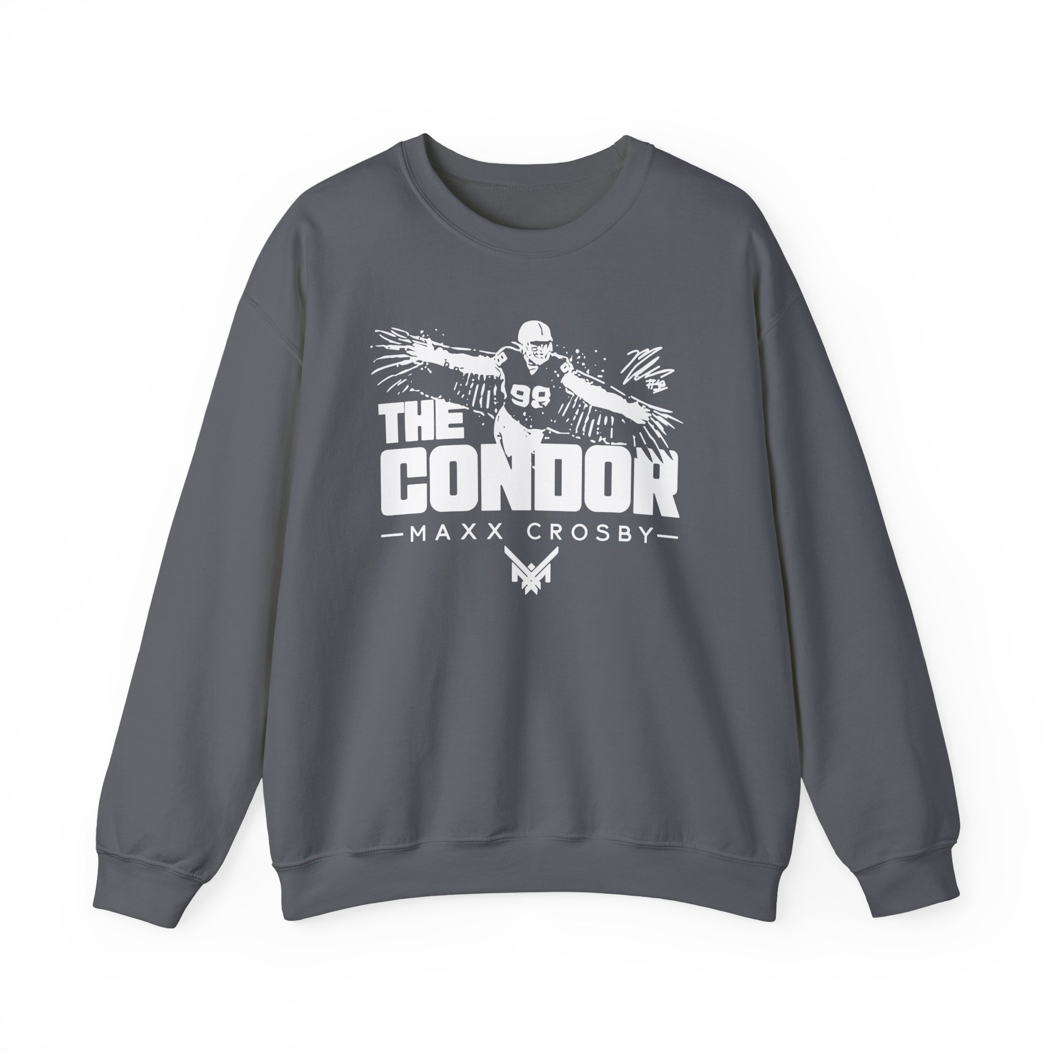 Maxx Crosby the Condor Unisex Heavy Blendâ„¢ Crewneck Sweatshirt