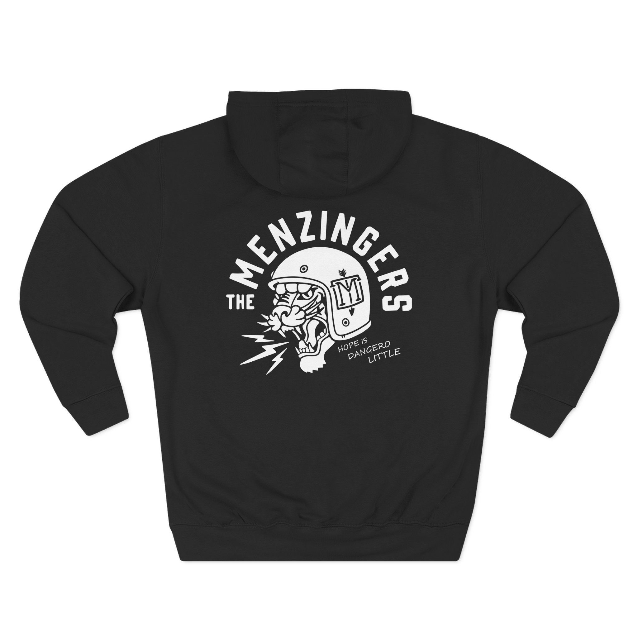 The Menzingers Helmet Tiger Three-Panel Fleece Hoodie