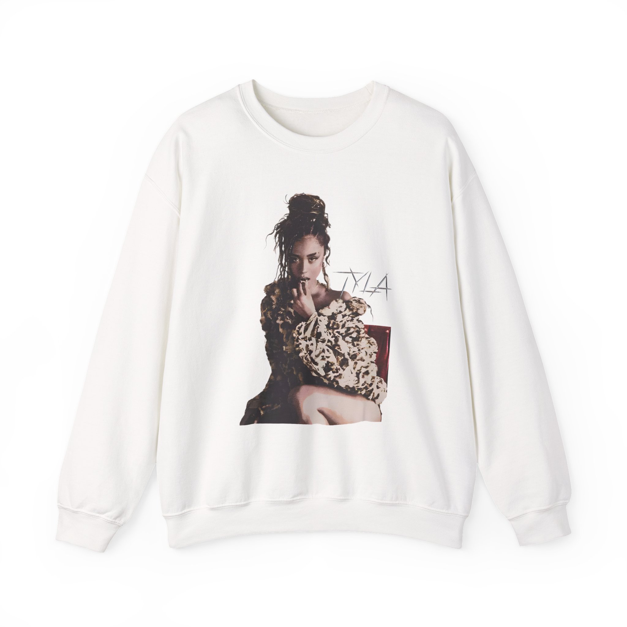 Tyla Sitting Portrait Unisex Heavy Blendâ„¢ Crewneck Sweatshirt