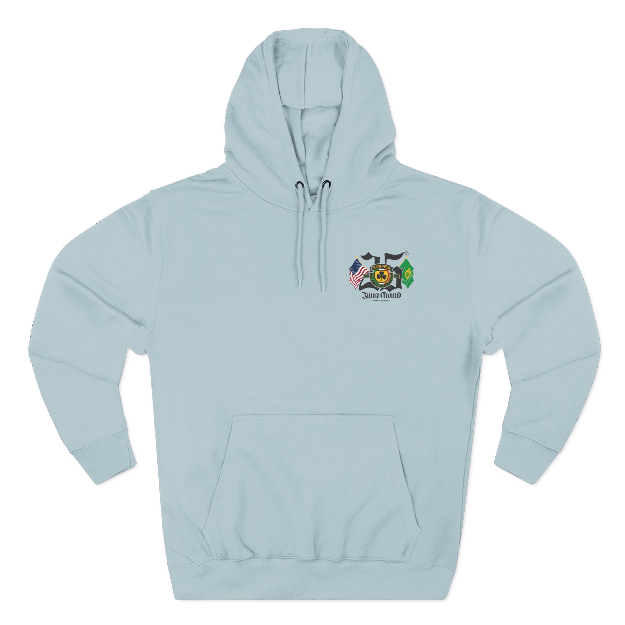 House of Pain Flags Three-Panel Fleece Hoodie