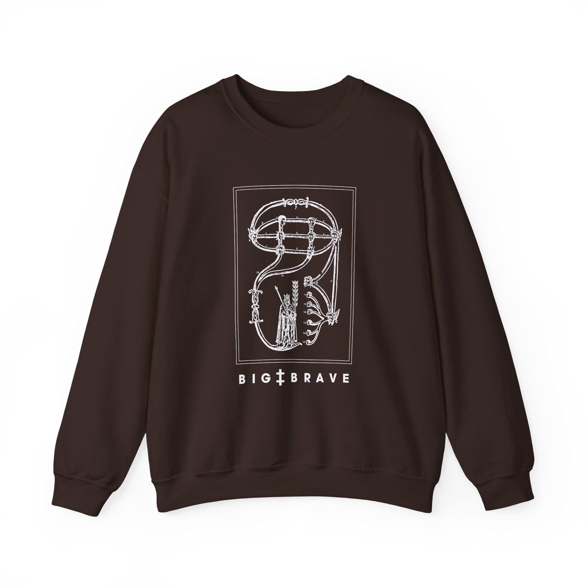 Big Brave B$B Unisex Heavy Blendâ„¢ Crewneck Sweatshirt