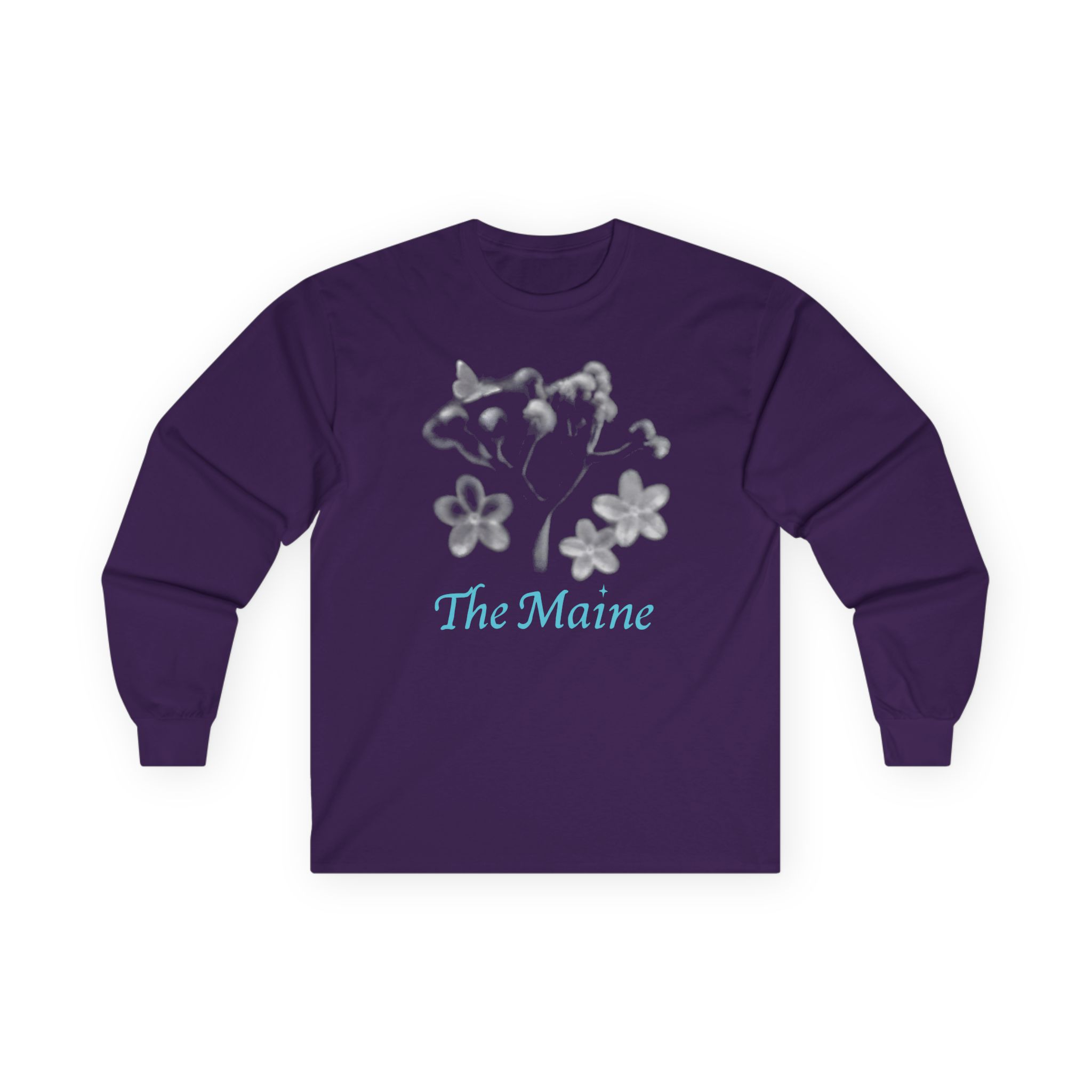 The Maine Blur Unisex Ultra Cotton Long Sleeve Tee