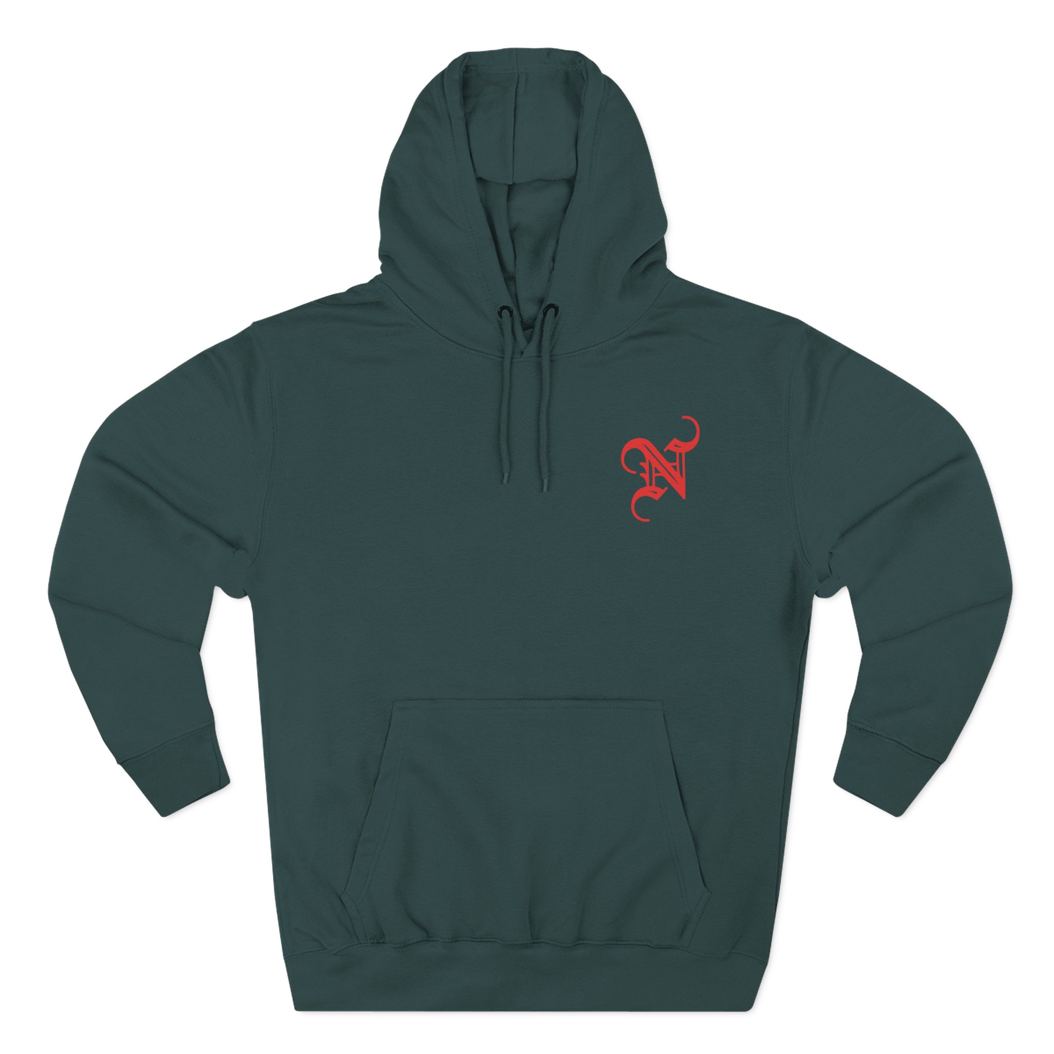 Northlane Monogram Three-Panel Fleece Hoodie