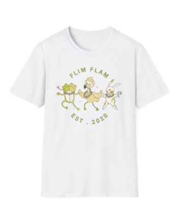 Flamingo Flim Flam Est. 2020 Unisex Softstyle T-Shirt