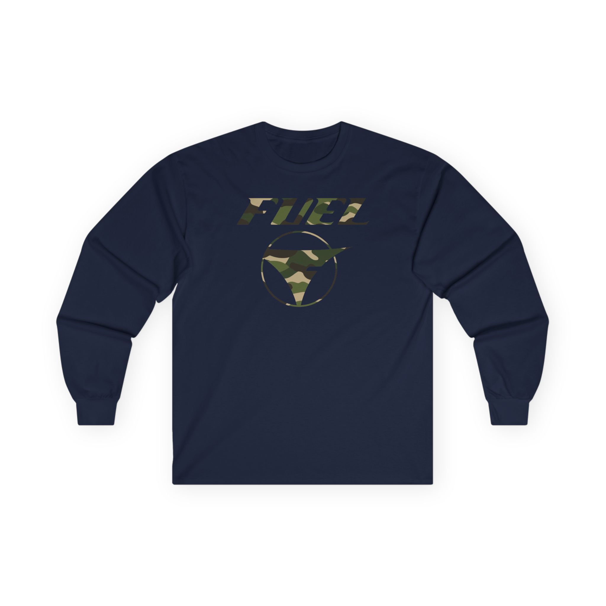 Fuel Camo "Camo Logo" Unisex Ultra Cotton Long Sleeve Tee