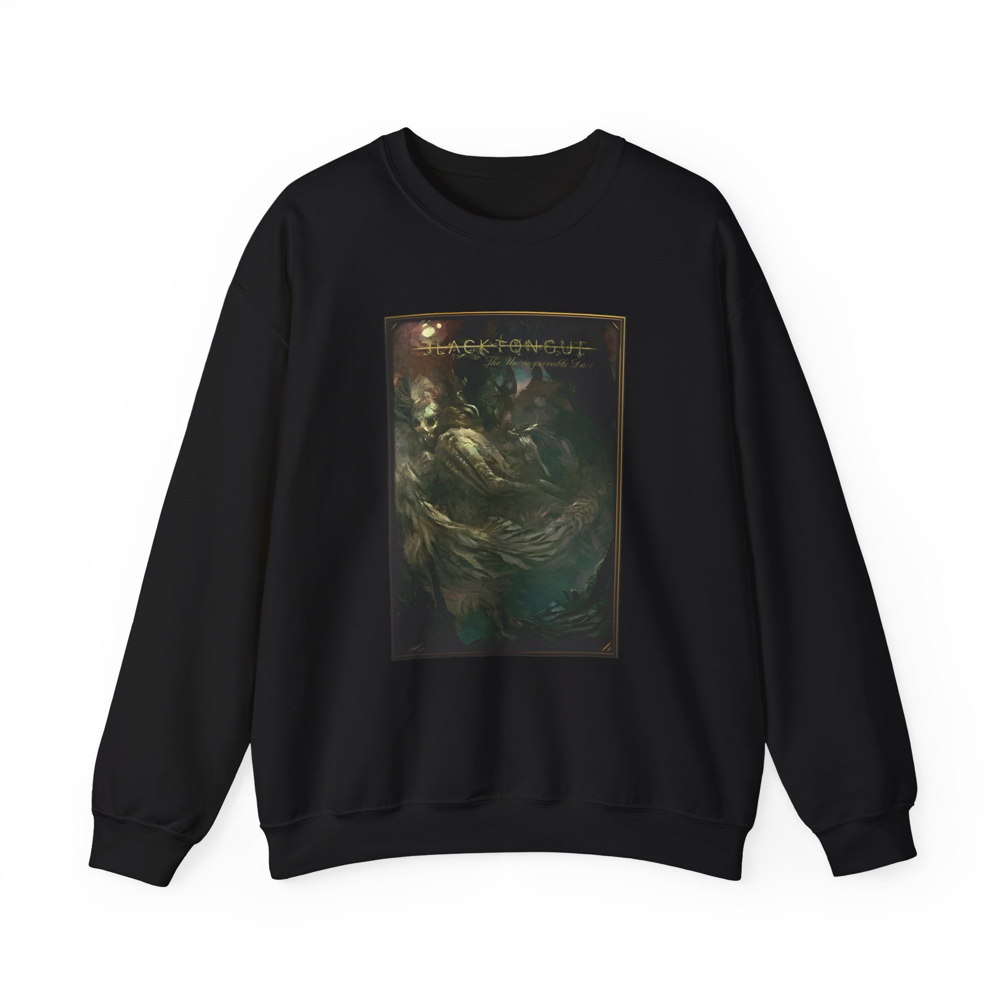 Black Tongue The Unconquerable Dark Unisex Heavy Blendâ„¢ Crewneck Sweatshirt