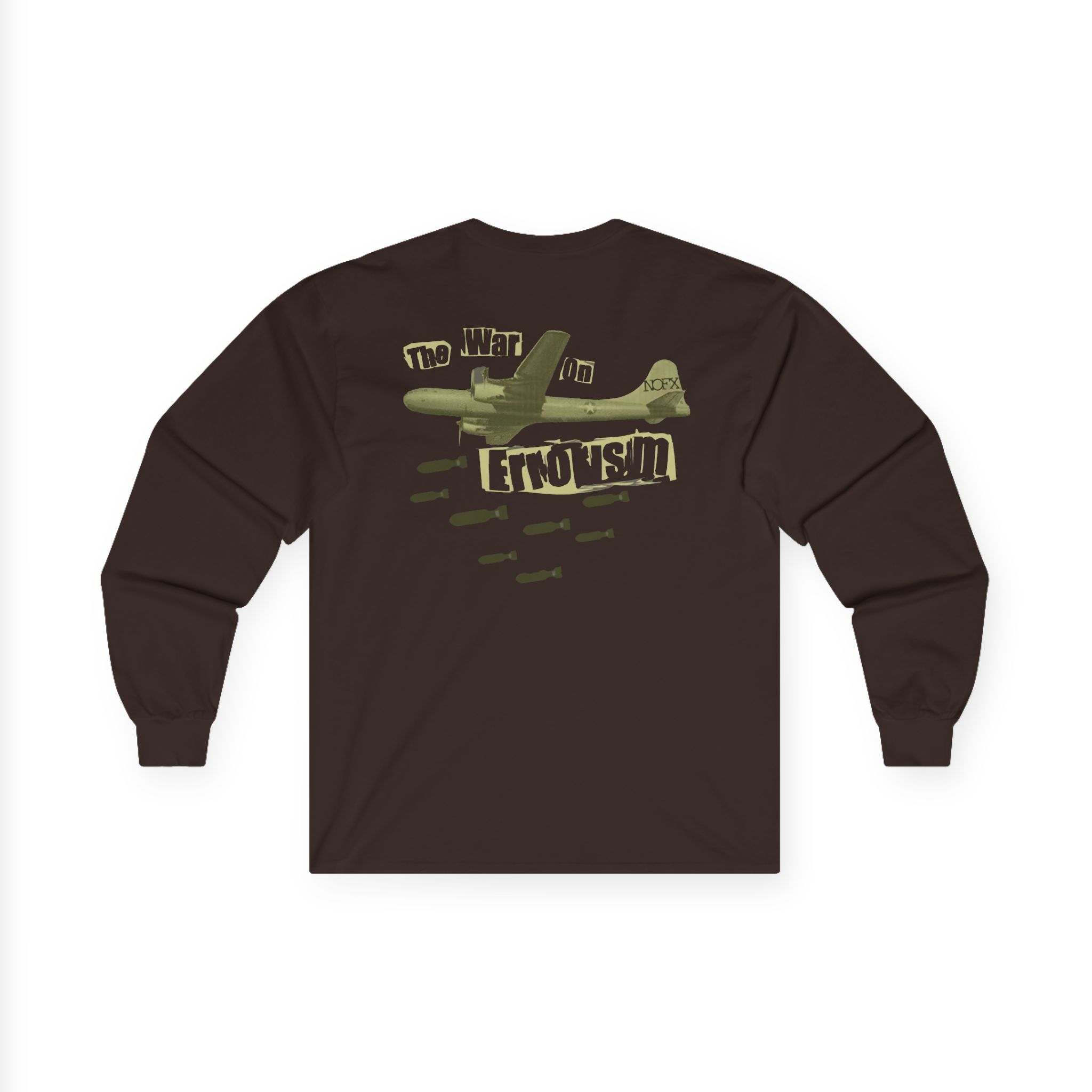 Nofx Dropping Bombs Unisex Ultra Cotton Long Sleeve Tee