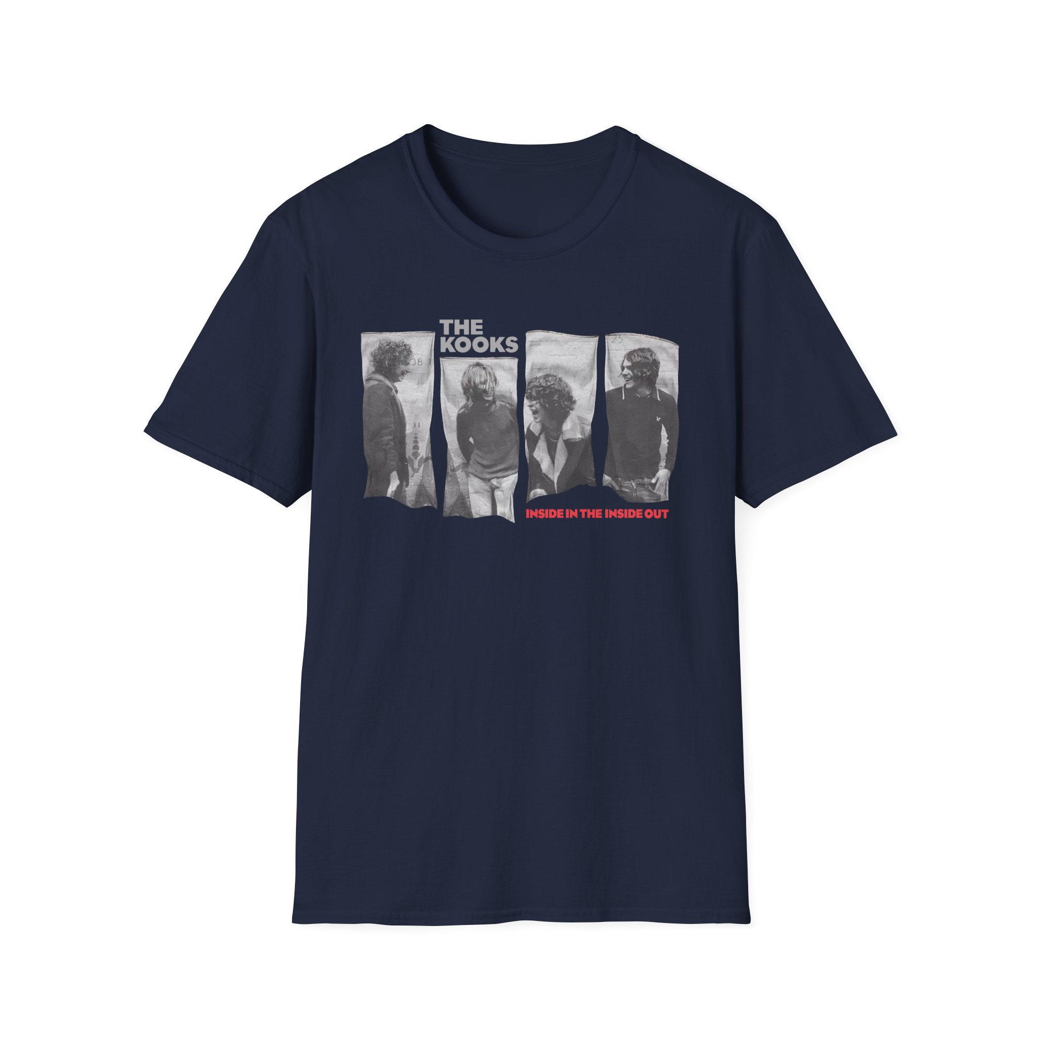 The Kooks Inside In inside Out Unisex Softstyle T-Shirt