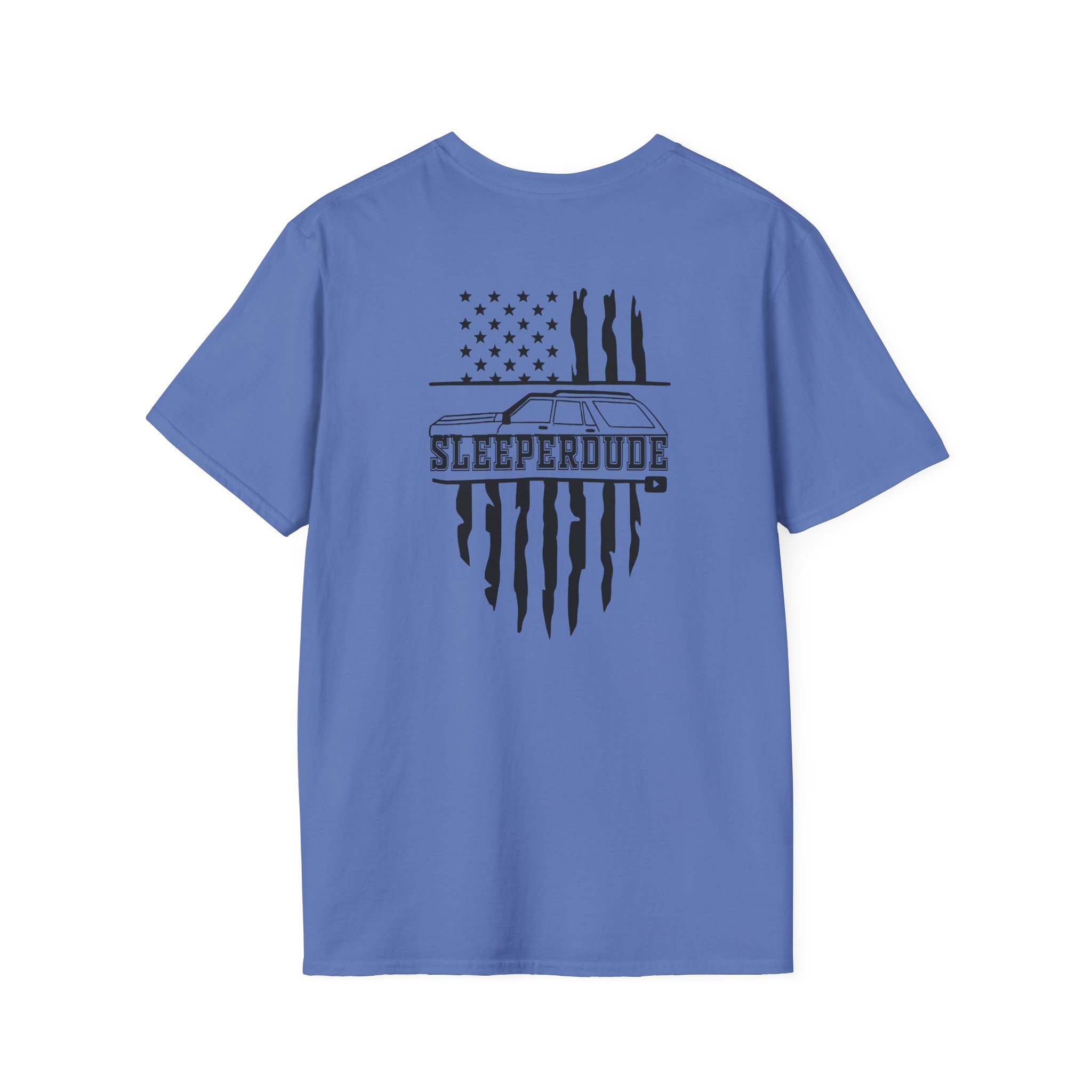 Sleeperdude Military Wagon Unisex Softstyle T-Shirt