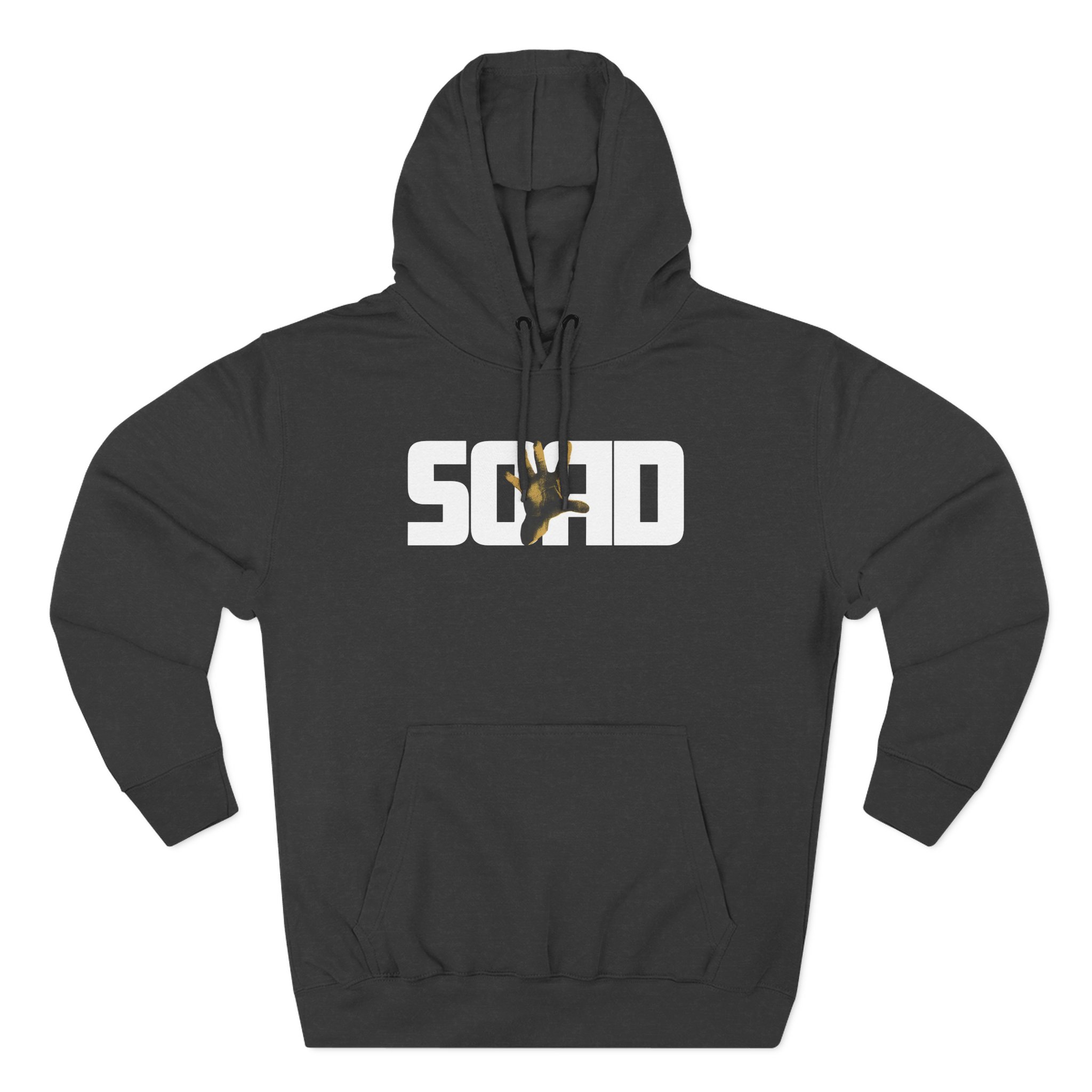 System of a Down Gold Hand Three-Panel Fleece Hoodie
