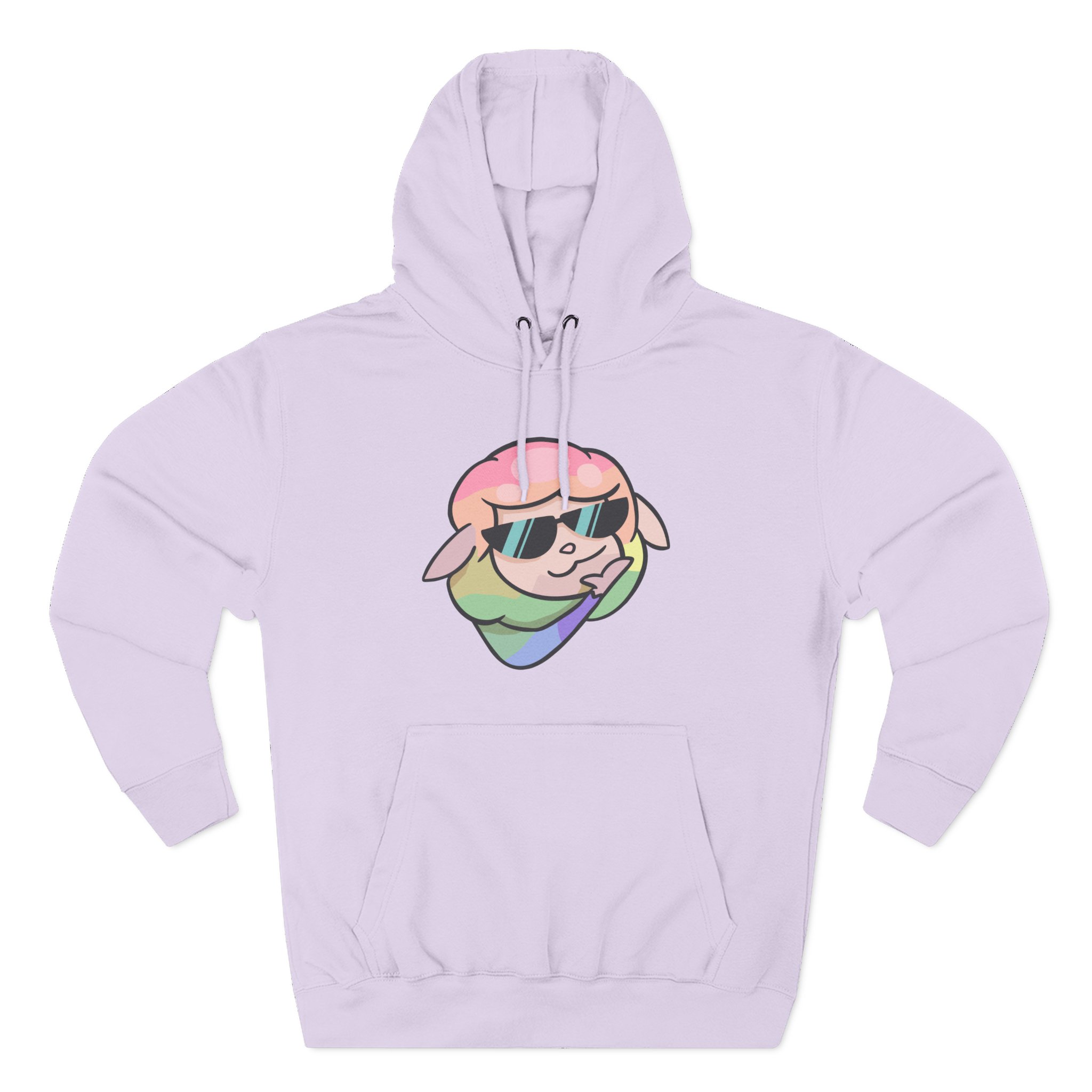 Captain Puffy Three-Panel Fleece Hoodie
