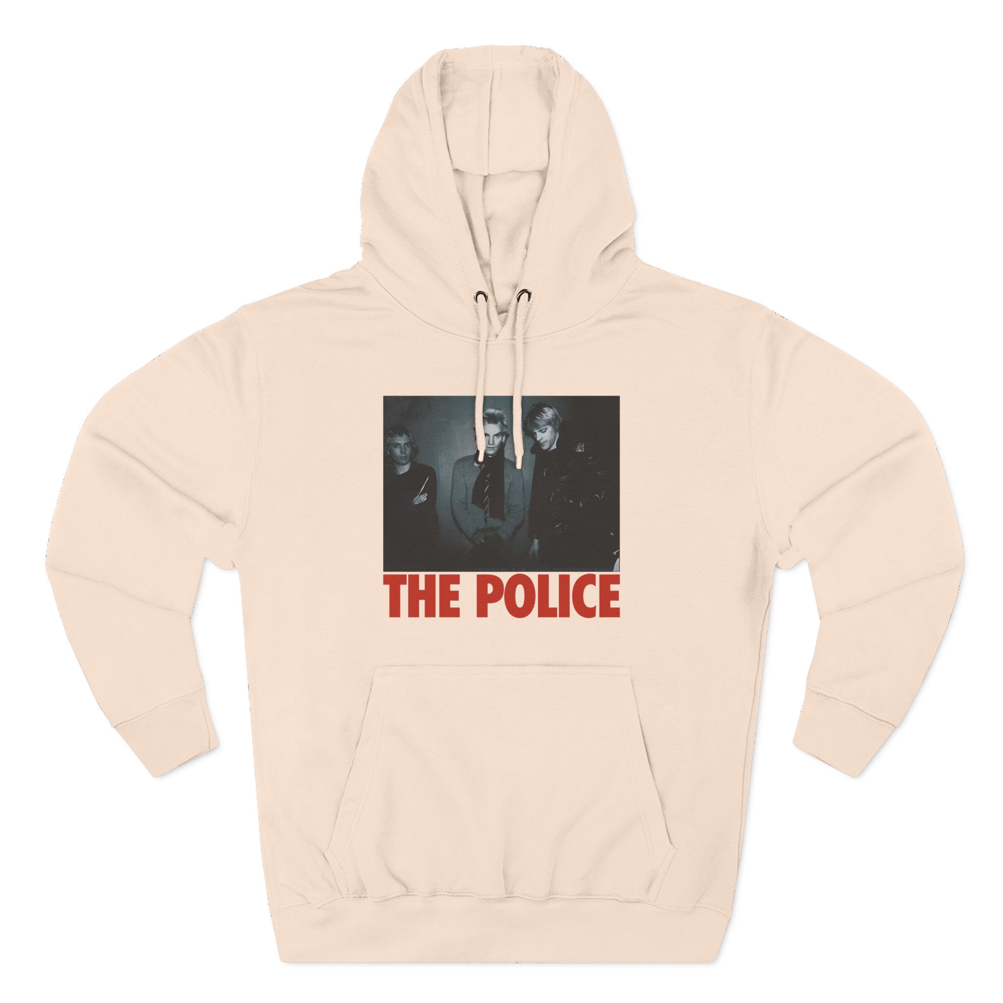 The Police Against the Wall Three-Panel Fleece Hoodie