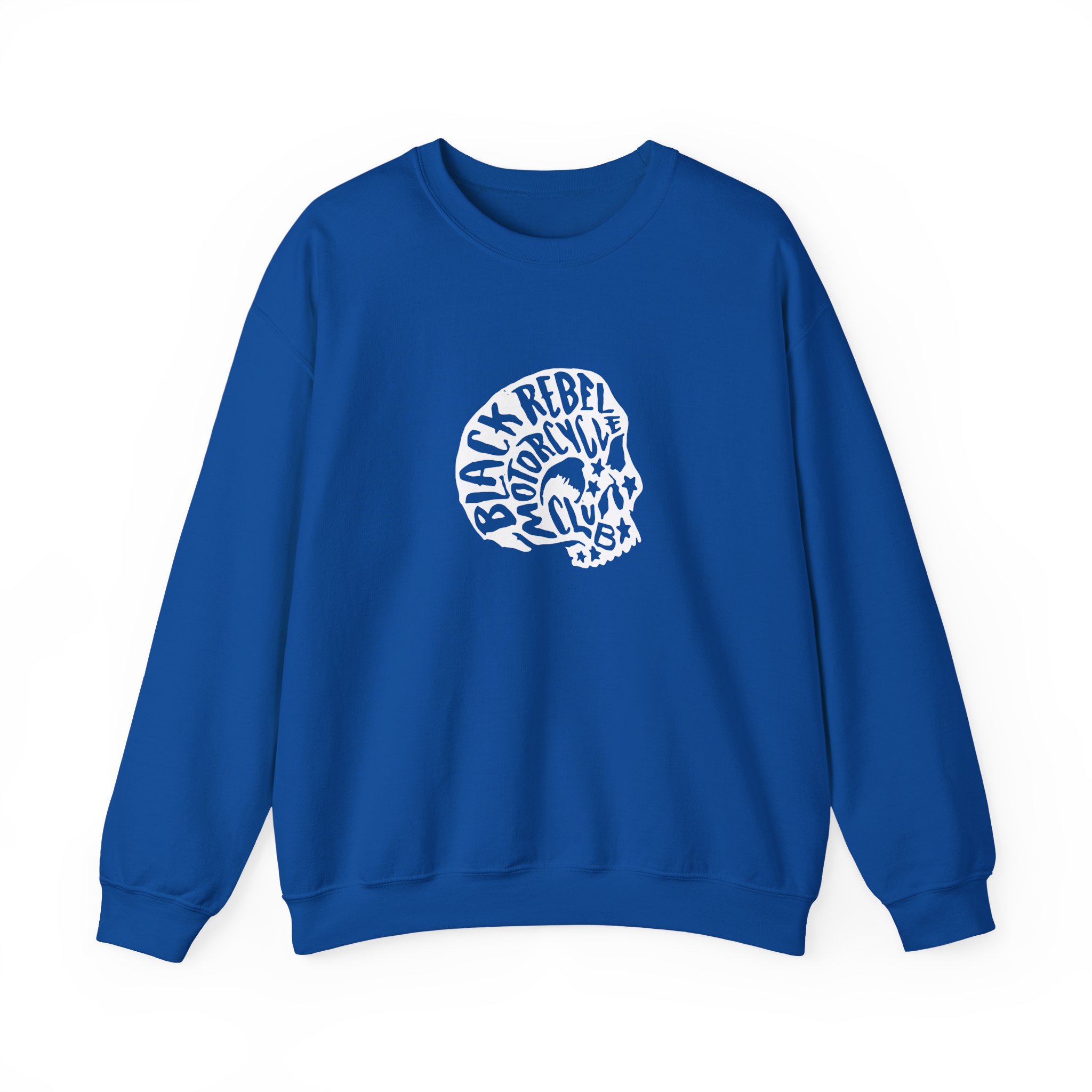 B.R.M.C. SKULL SCRIPT Unisex Heavy Blendâ„¢ Crewneck Sweatshirt