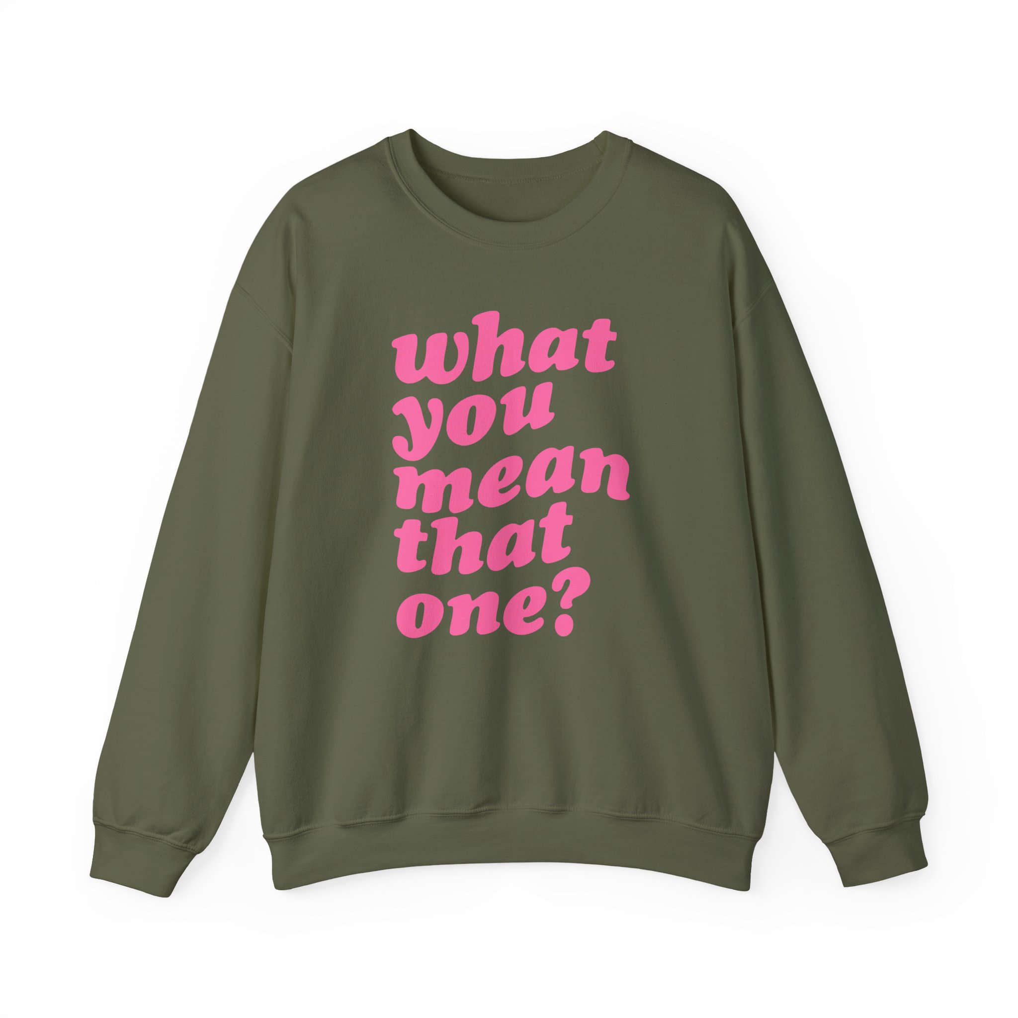 Shawty Bae What You Mean Unisex Heavy Blendâ„¢ Crewneck Sweatshirt