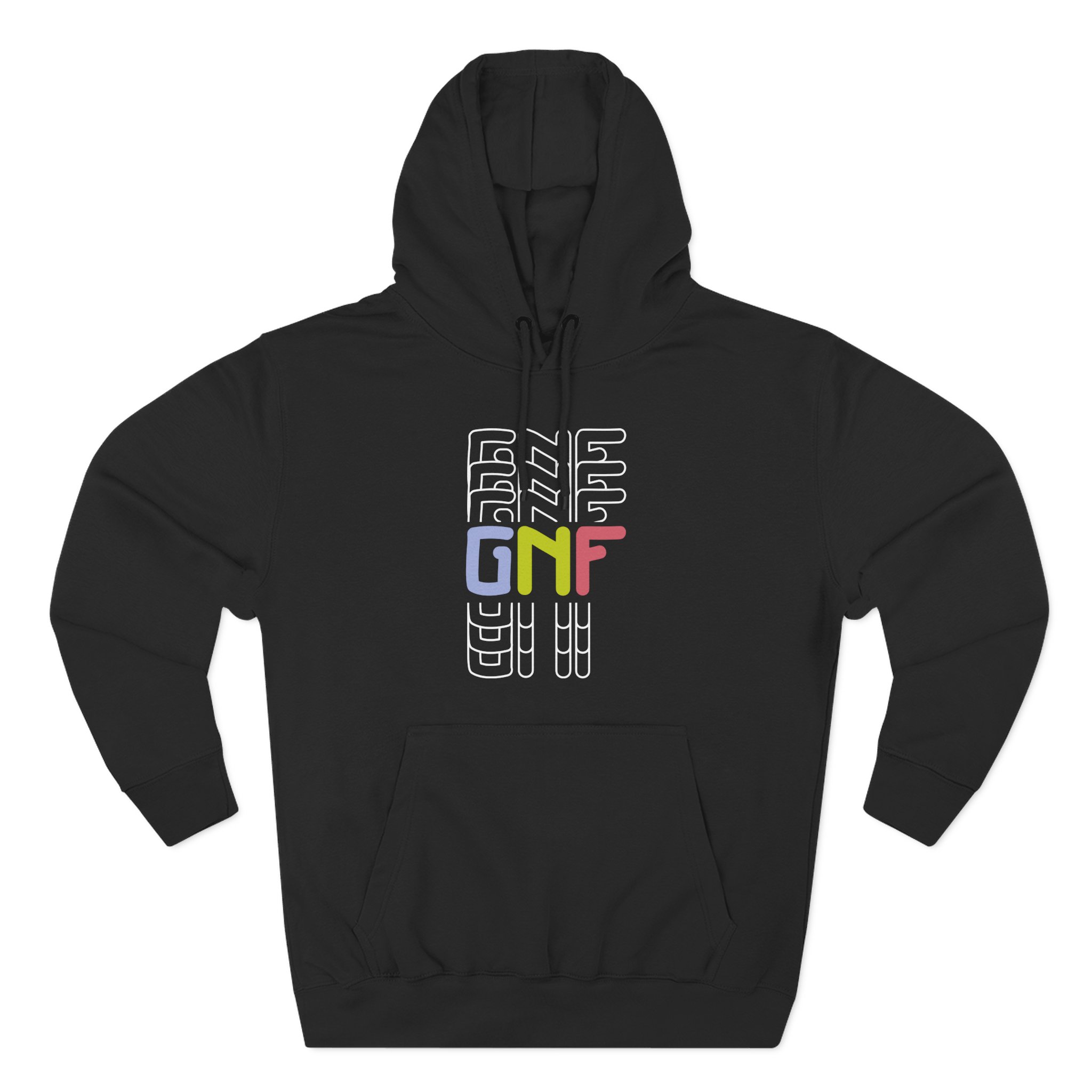 Georgenotfound Three-Panel Fleece Hoodie