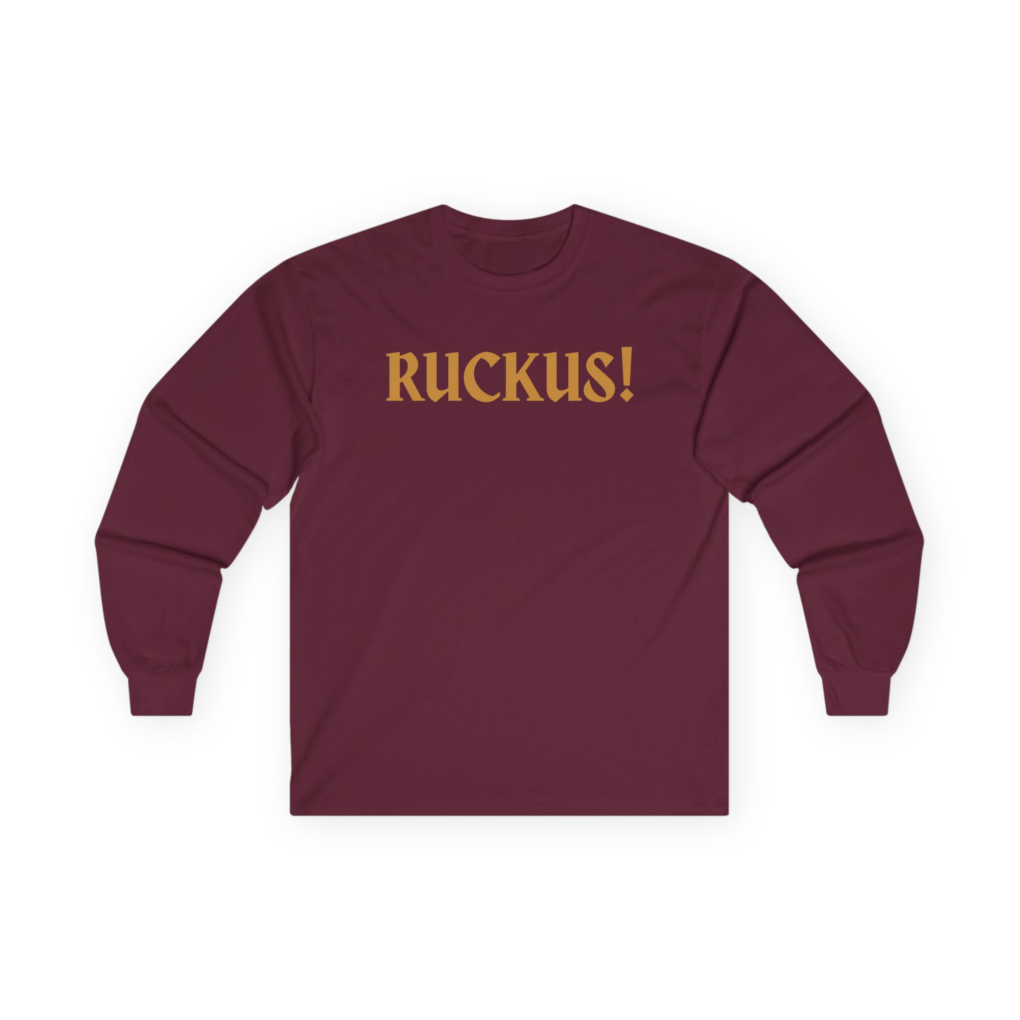 Movements Ruckus! Logo Unisex Ultra Cotton Long Sleeve Tee