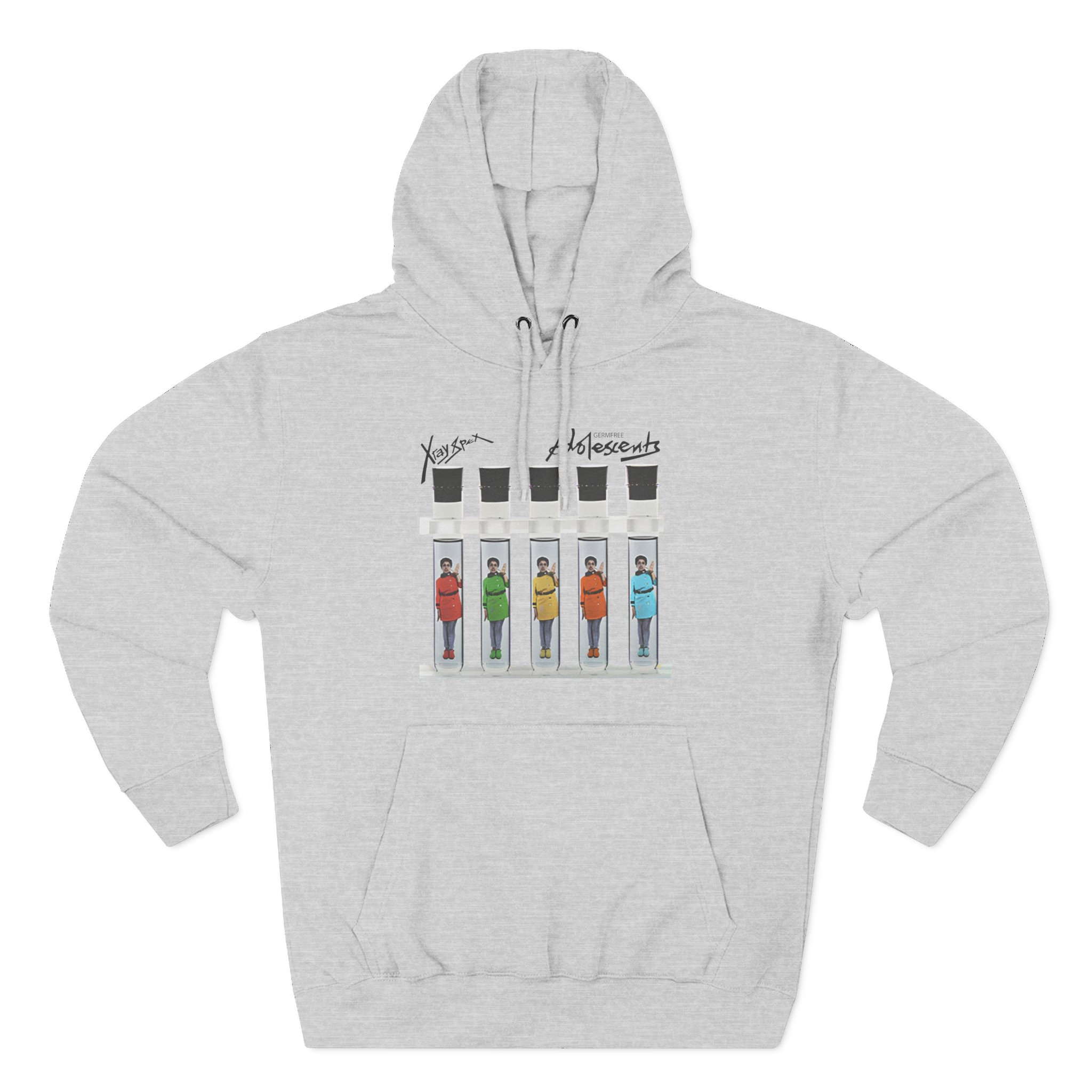 X-ray Spex Germ Free Five Tube Three-Panel Fleece Hoodie