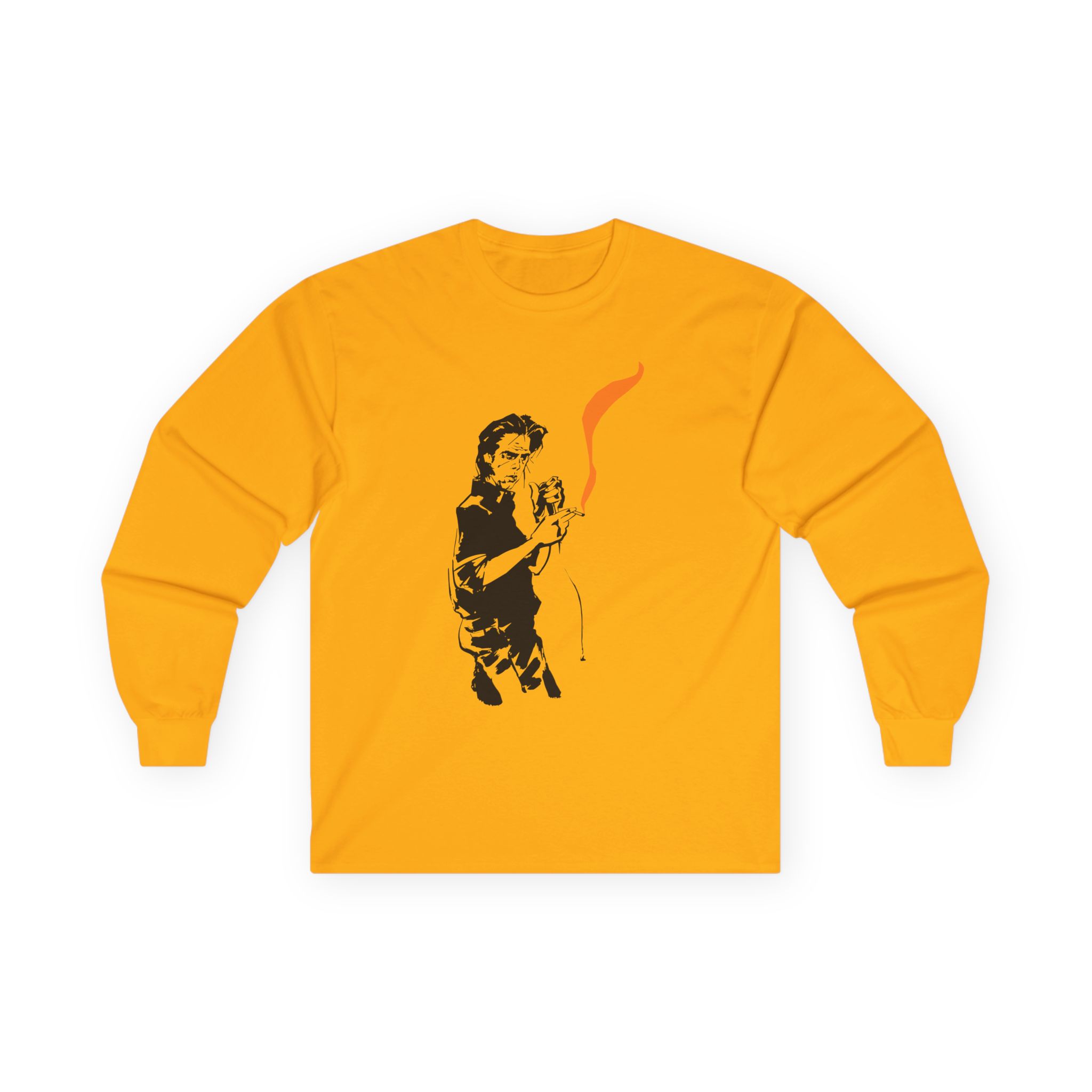Nick Cave Smoking Unisex Ultra Cotton Long Sleeve Tee
