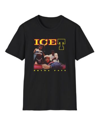 Ice-t Rhyme Pays Unisex Softstyle T-Shirt