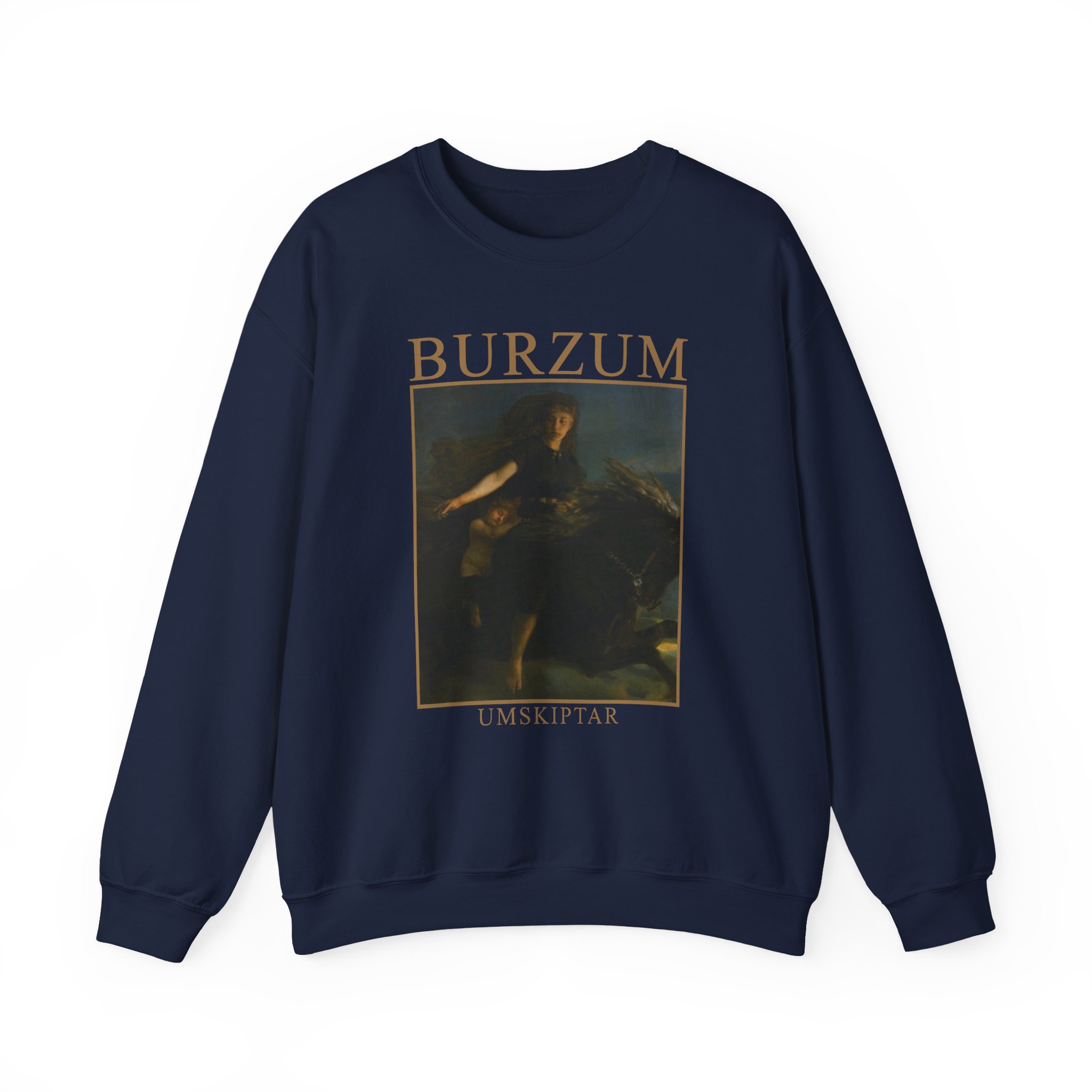Burzum Umskiptar Unisex Heavy Blendâ„¢ Crewneck Sweatshirt