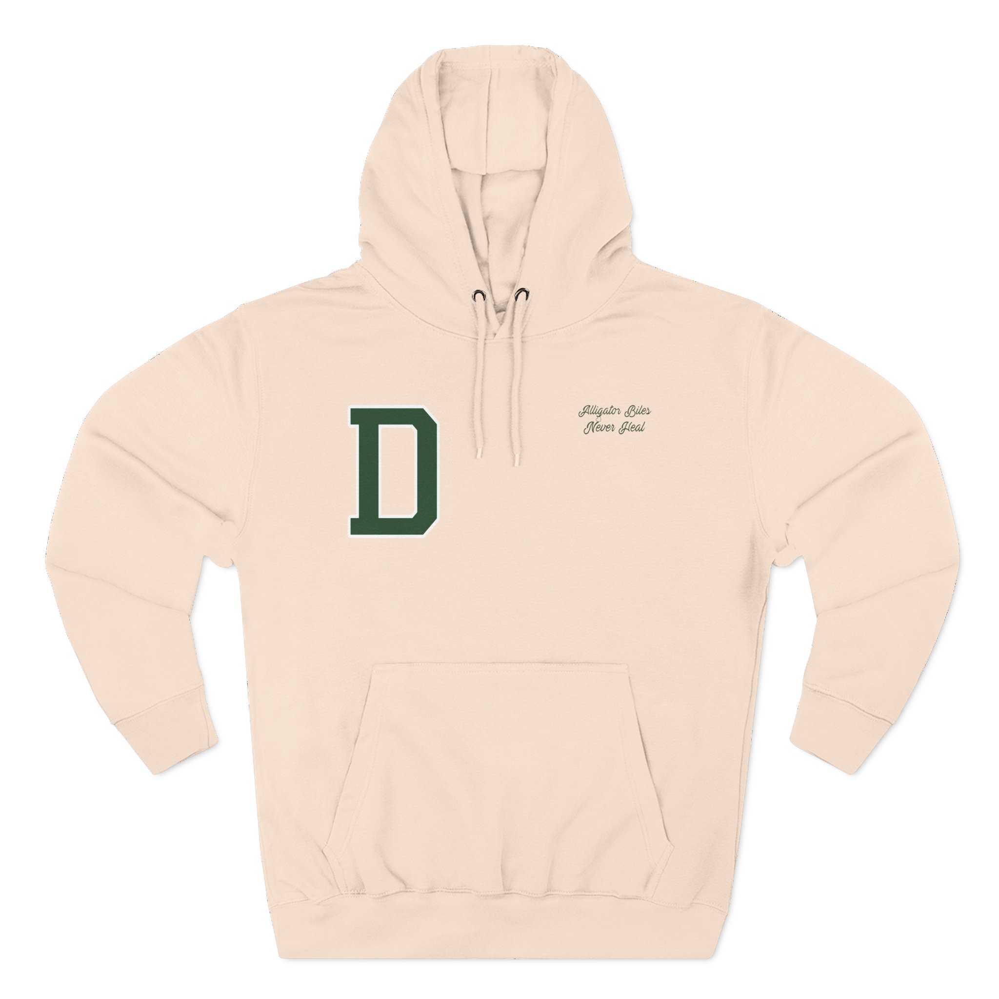 Doechii D Cardigan Three-Panel Fleece Hoodie