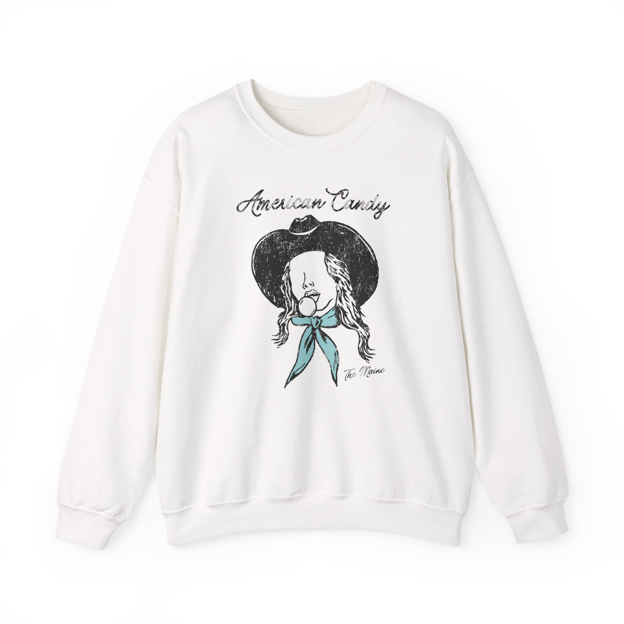 The Maine AC Cowgirl Unisex Heavy Blend Crewneck Sweatshirt