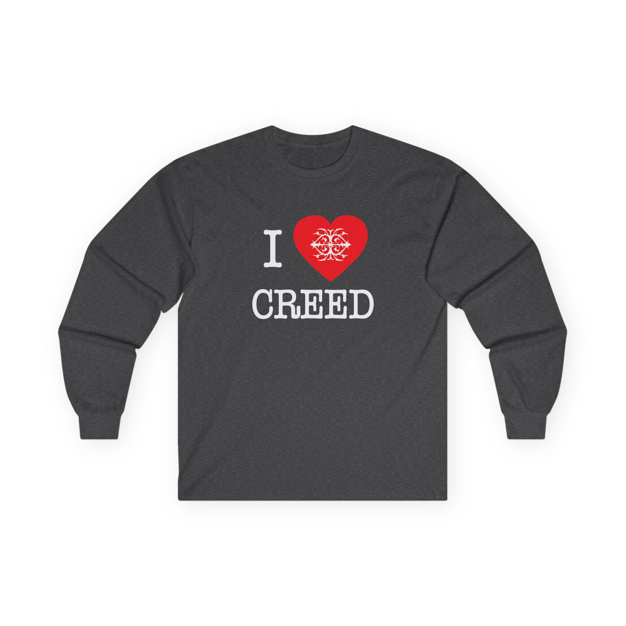 Creed, I Heart Creed Unisex Ultra Cotton Long Sleeve Tee