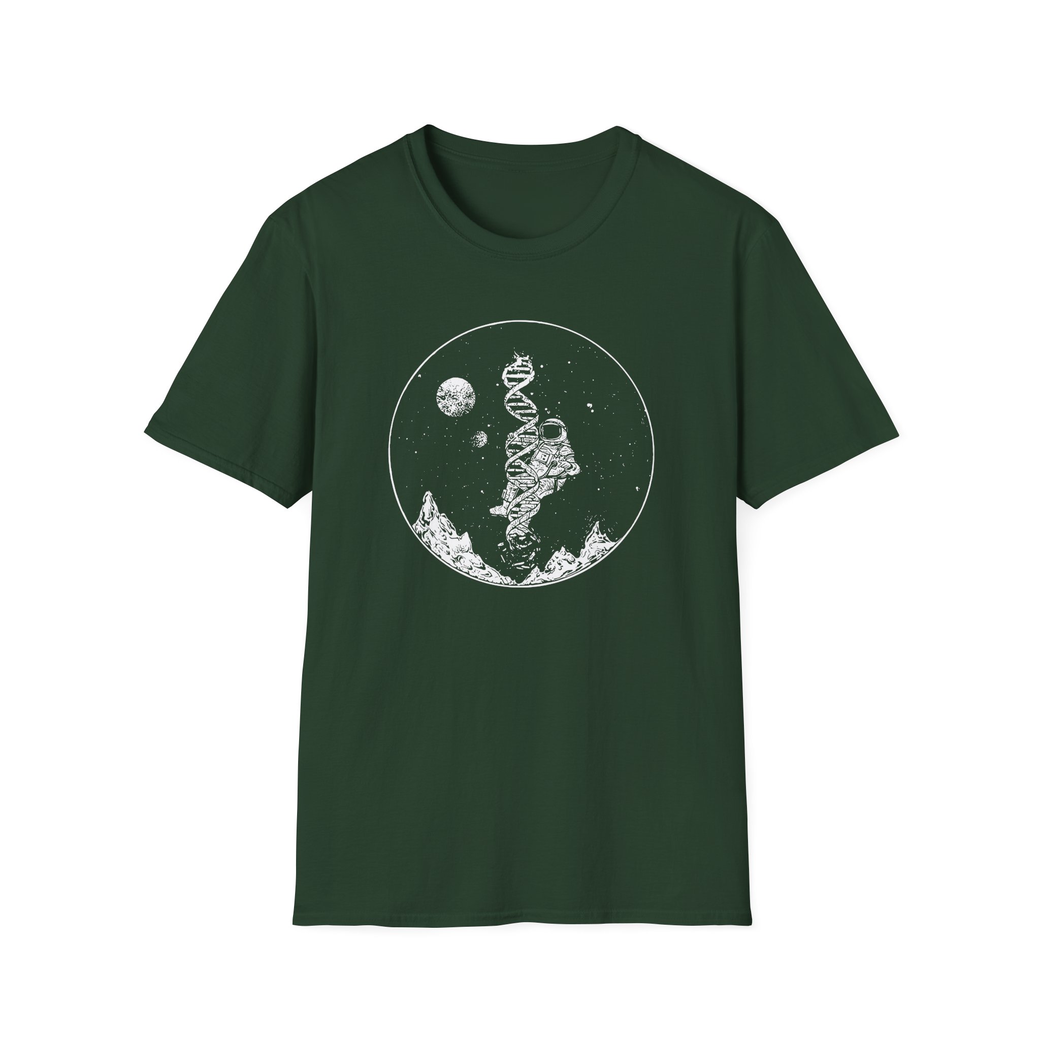 Cloakroom Astronaut Unisex Softstyle T-Shirt