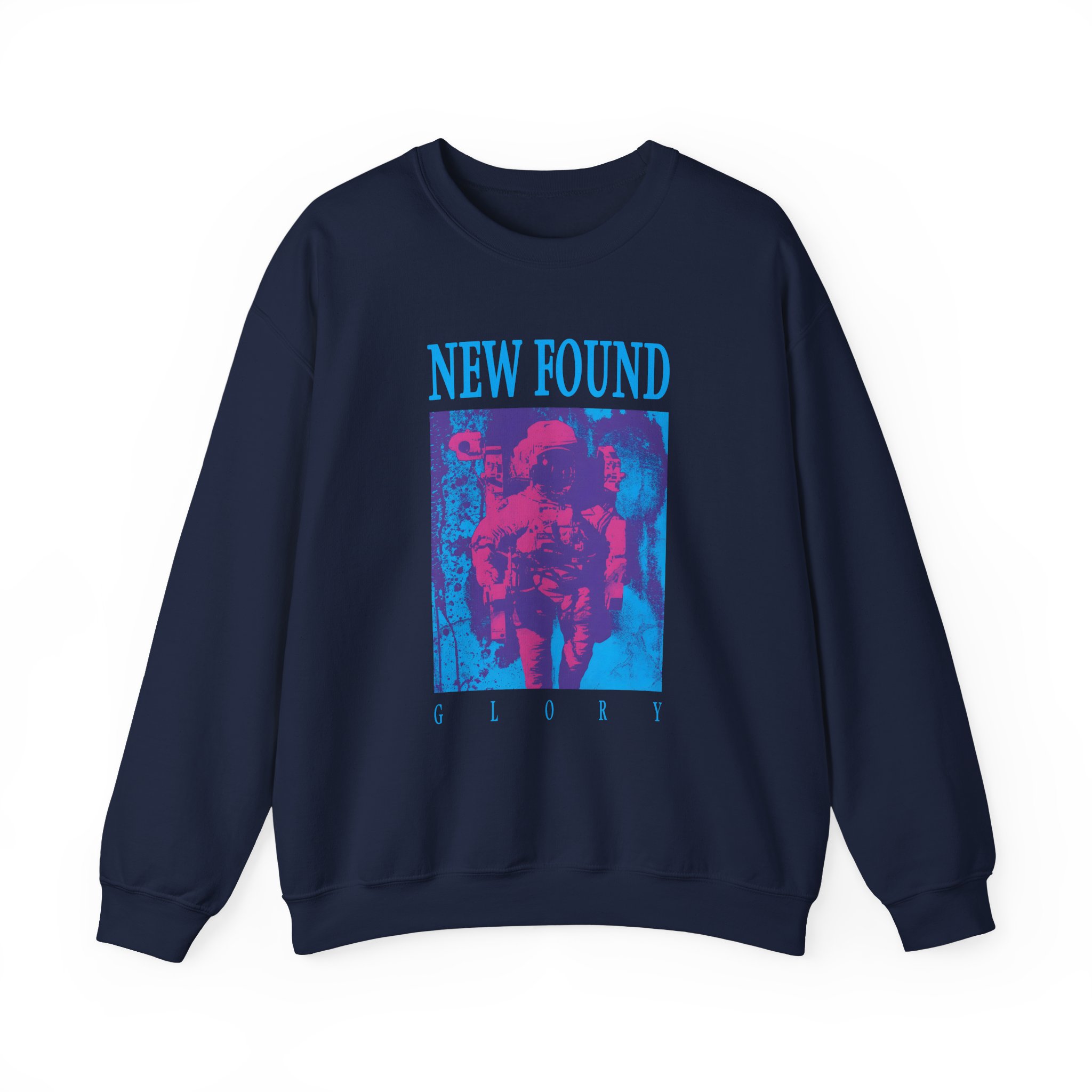 New Found Glory Astronaut Unisex Heavy Blendâ„¢ Crewneck Sweatshirt