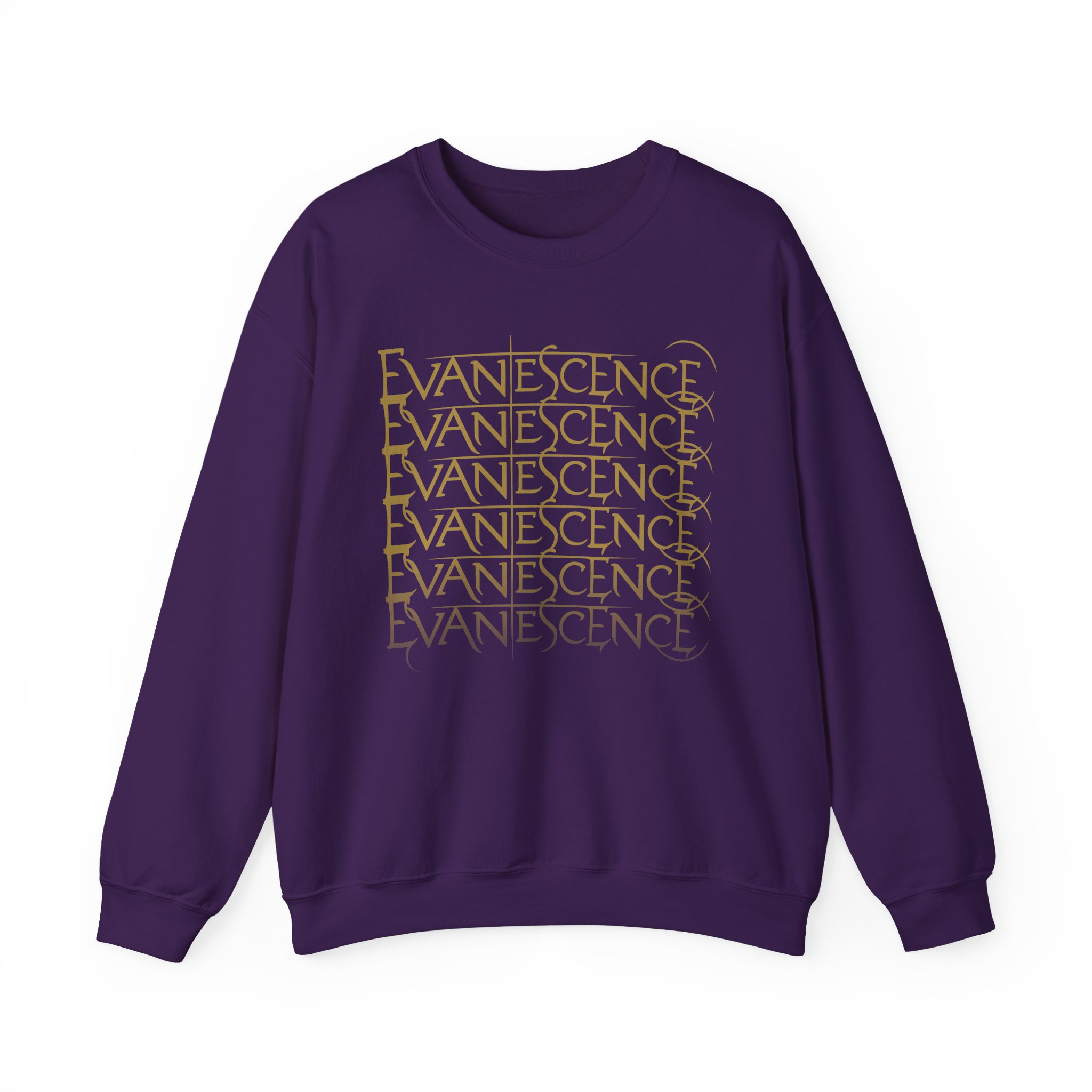 Evanescence Repeat Logo Unisex Heavy Blendâ„¢ Crewneck Sweatshirt