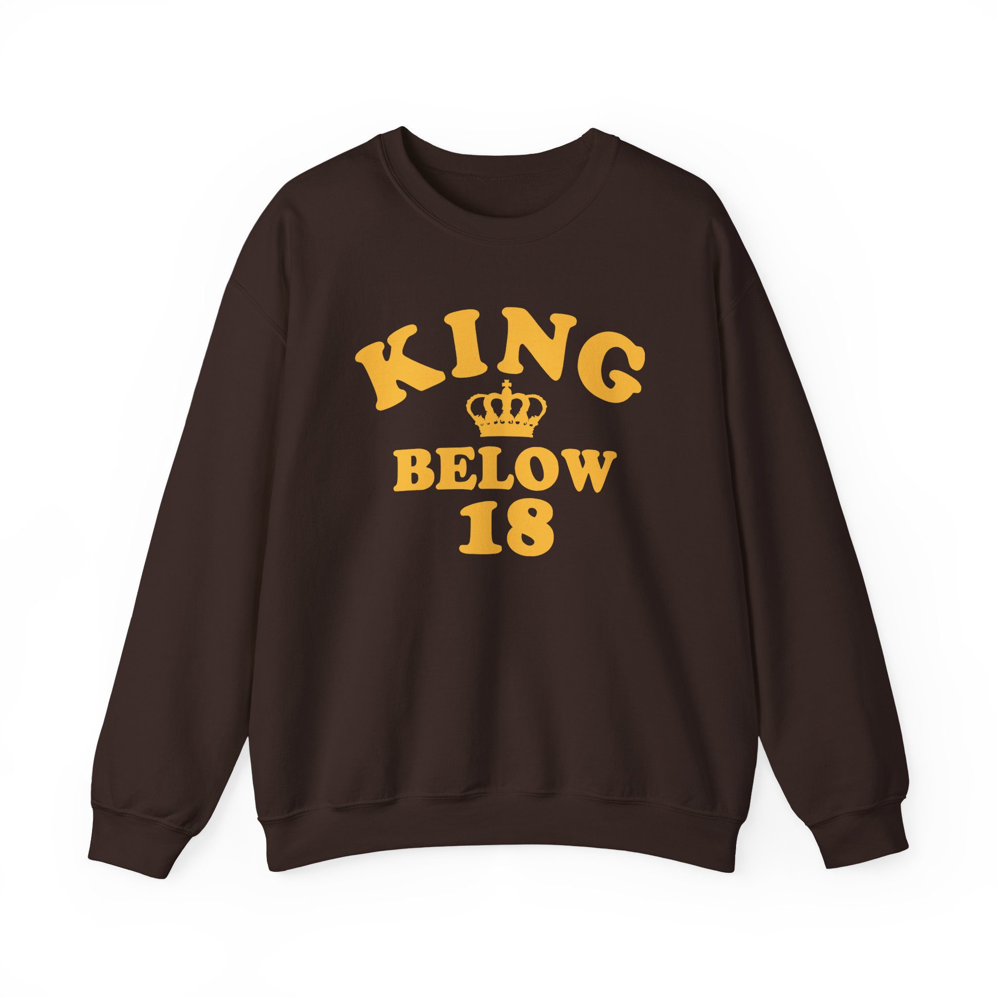 Ymh King Below 18 Toddler Unisex Heavy Blendâ„¢ Crewneck Sweatshirt