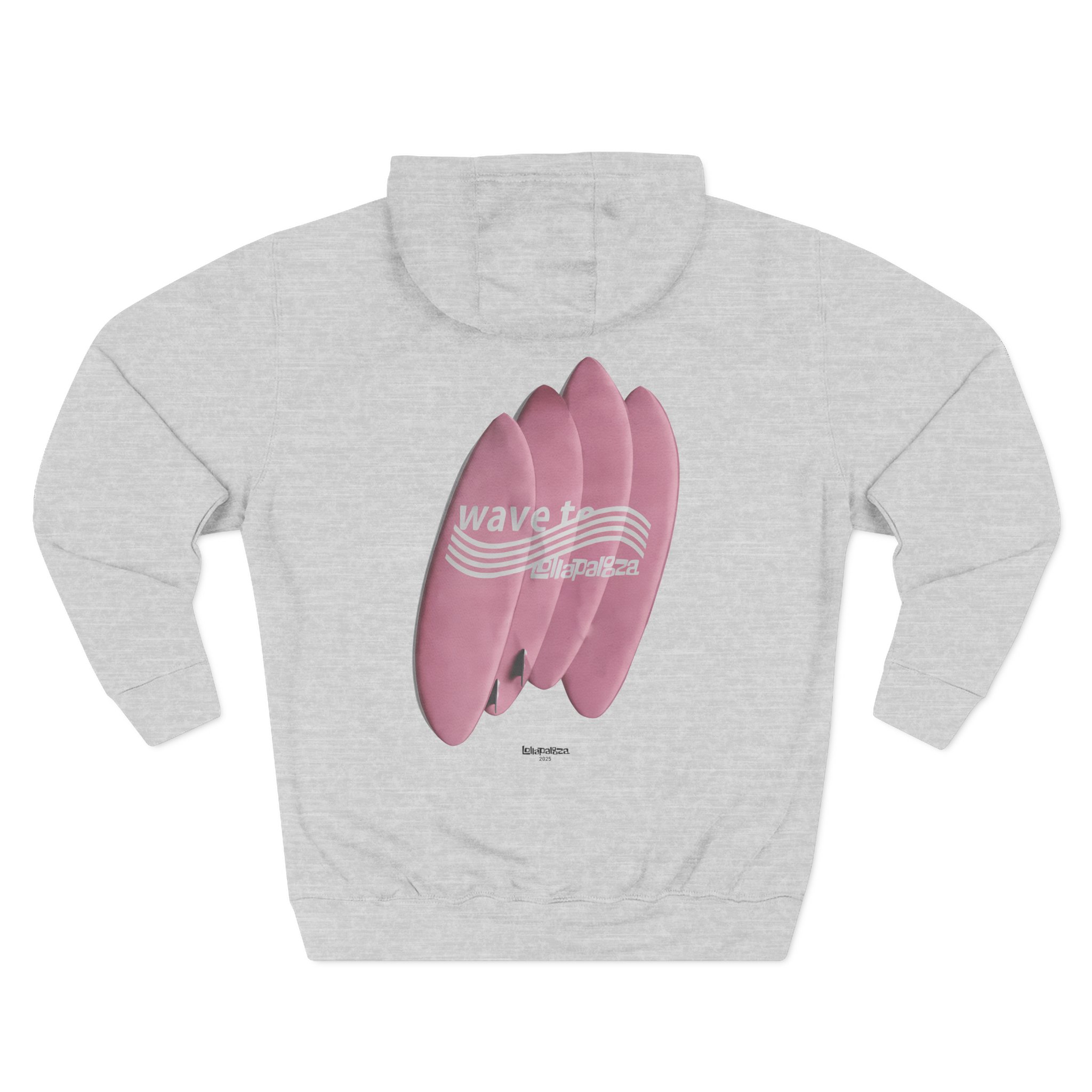 Wave to Earth Lollapolooza Three-Panel Fleece Hoodie