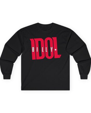Billy Idol Idol Logo Unisex Ultra Cotton Long Sleeve Tee
