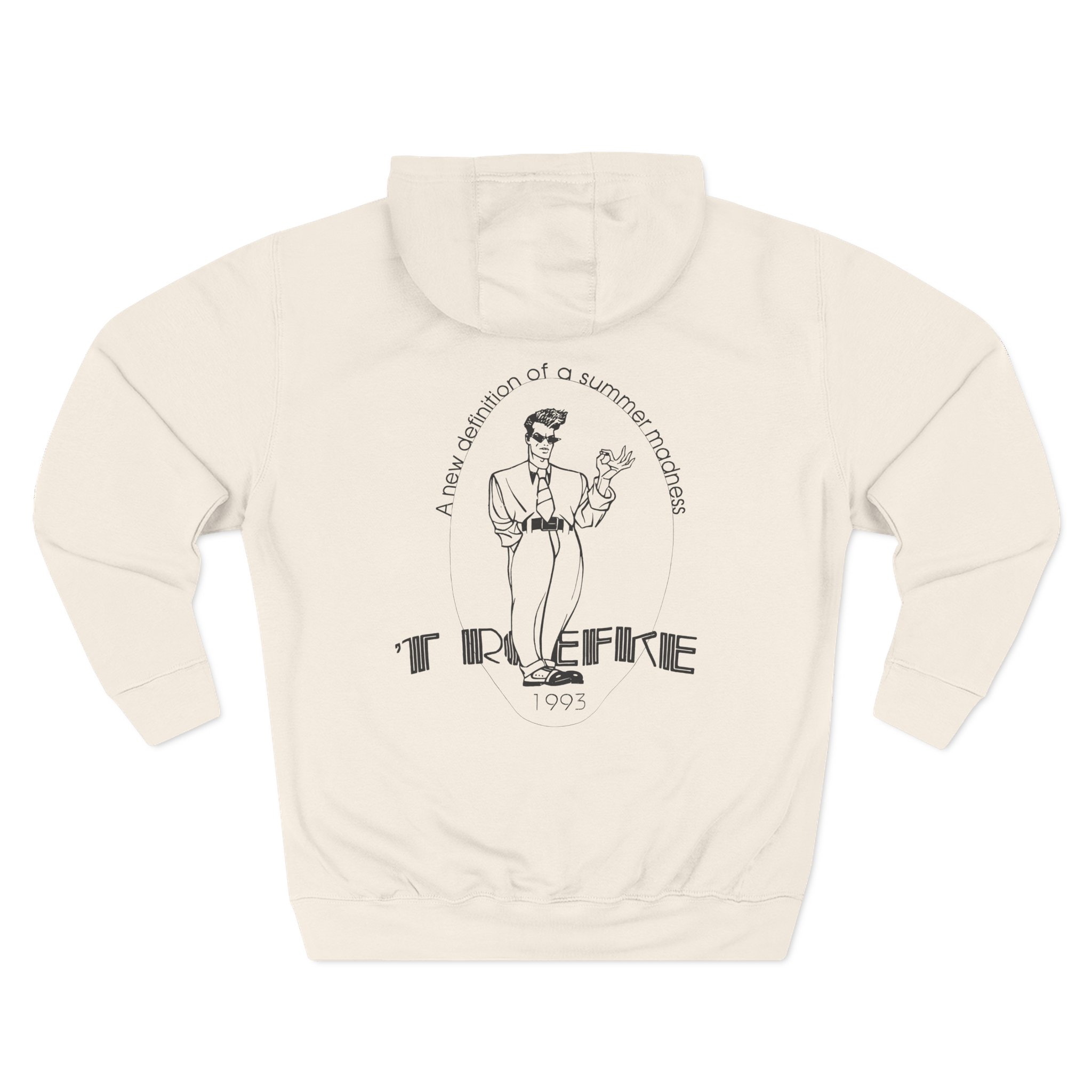 Will Smith 1993 the Fresh Prince Summertime Single Stitch Three-Panel Fleece Hoodie