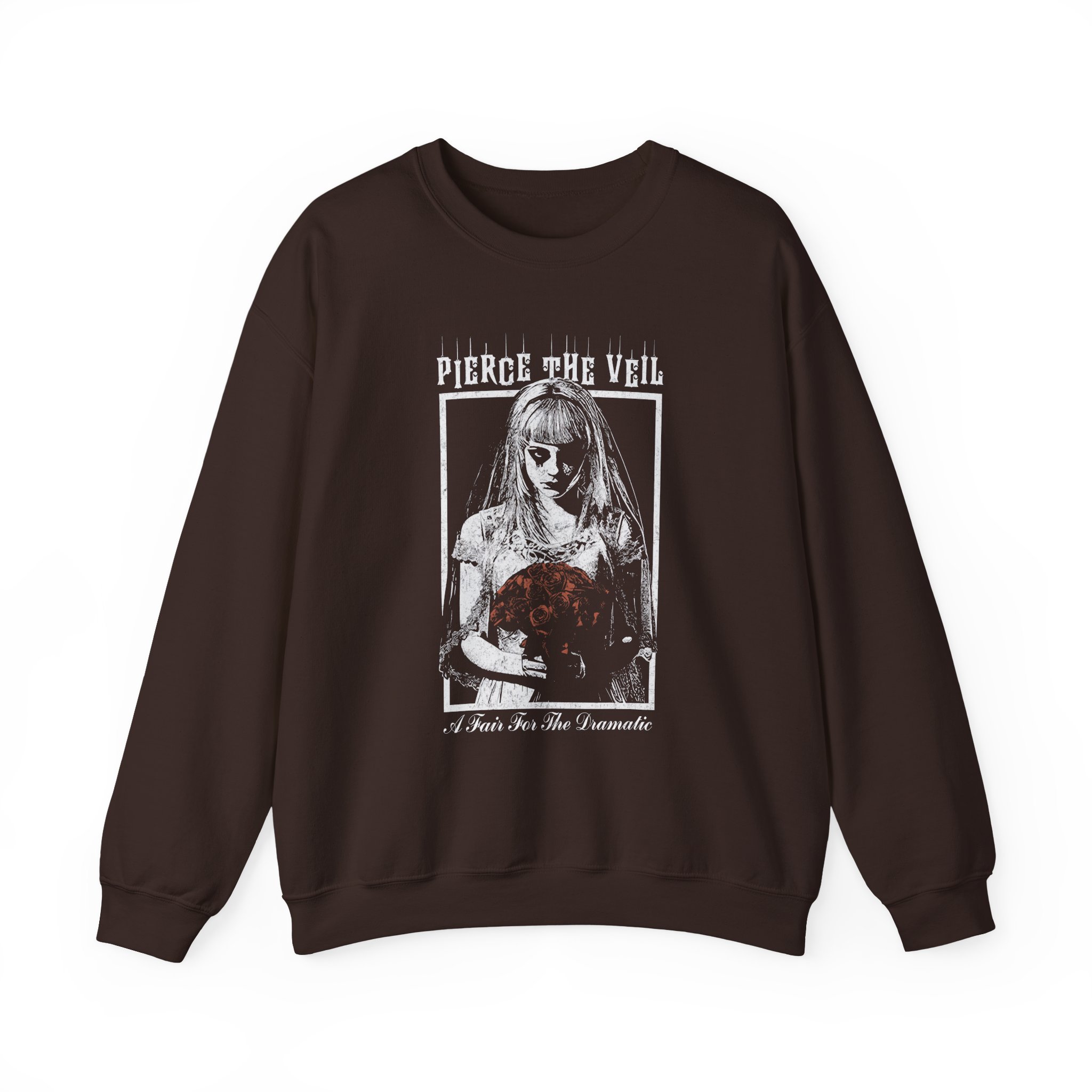 Pierce the Veil a Flair for the Dramatic Bride Unisex Heavy Blendâ„¢ Crewneck Sweatshirt