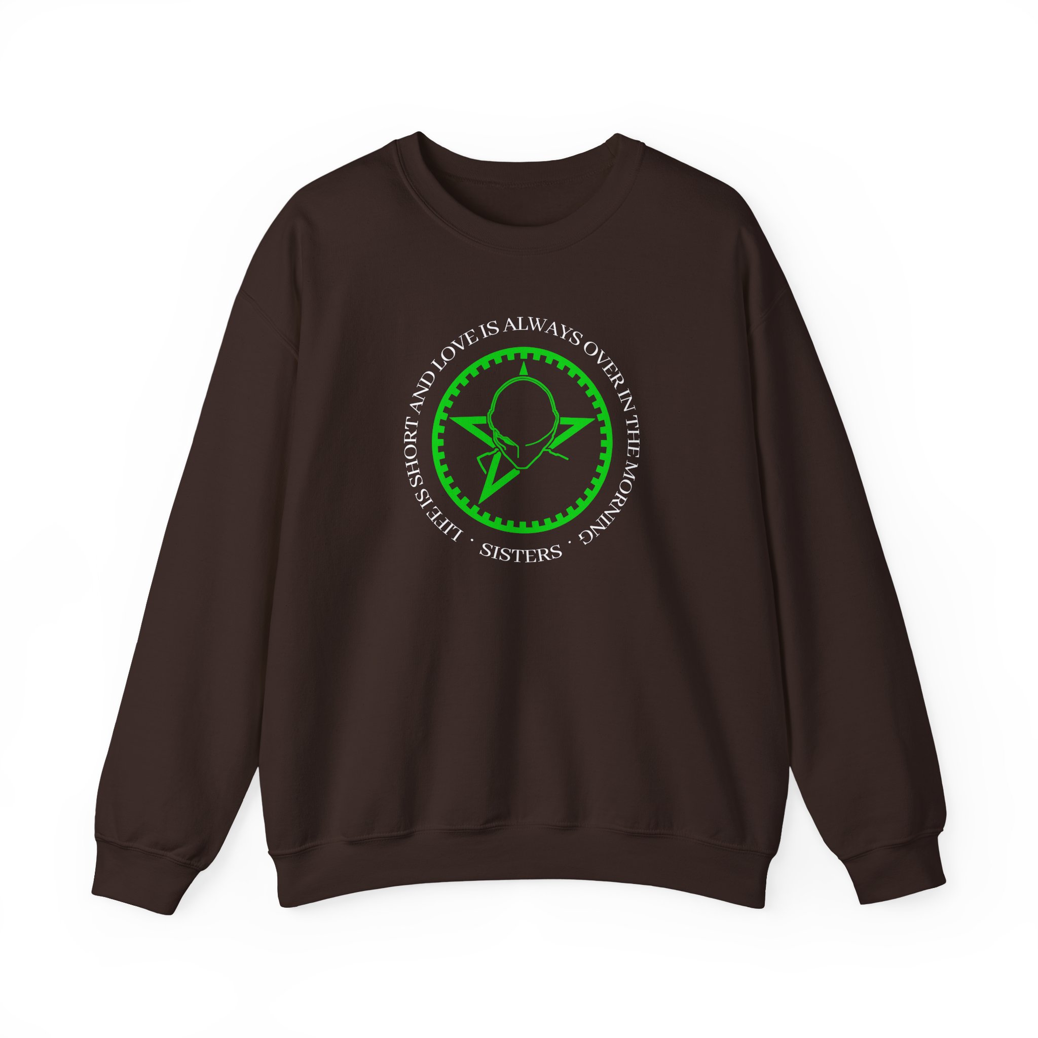 The Sisters of Mercy Life Is Short Unisex Heavy Blendâ„¢ Crewneck Sweatshirt