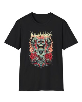 Angelmaker Demon Roses Unisex Softstyle T-Shirt