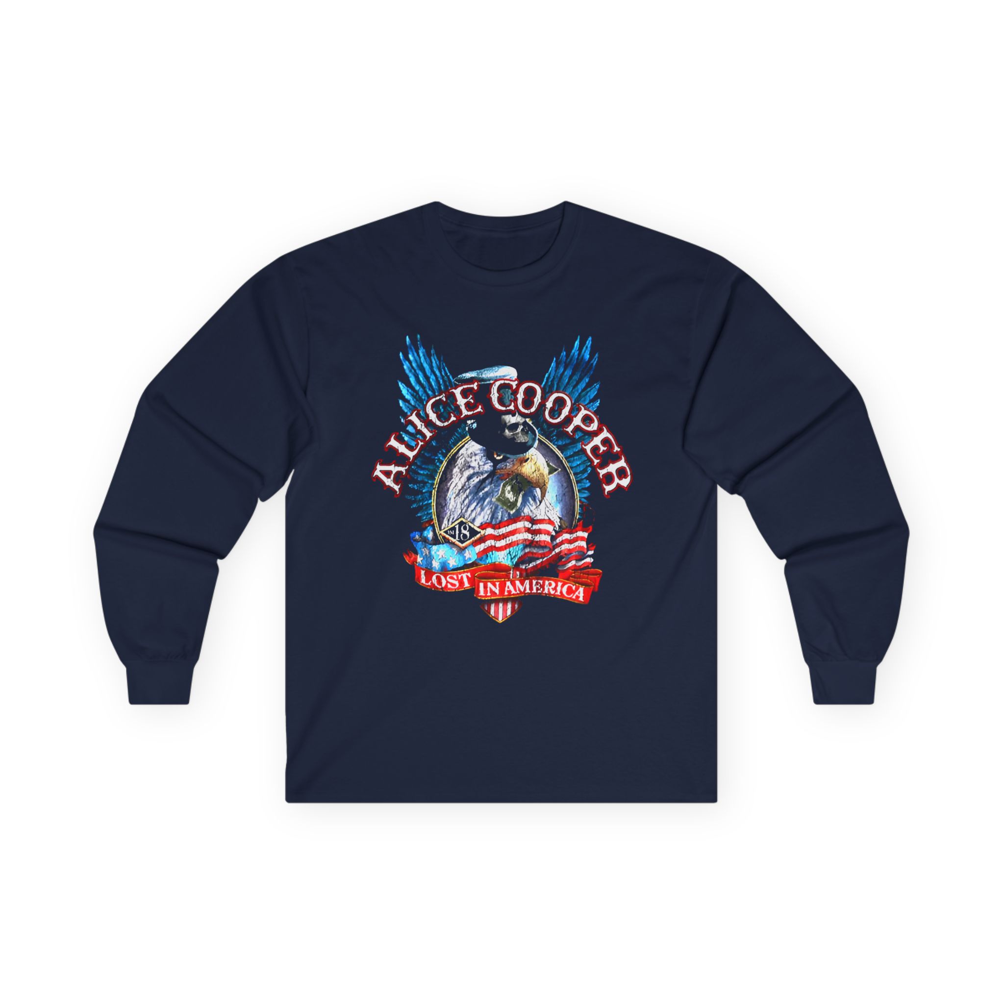 Alice Cooper Lost in America Unisex Ultra Cotton Long Sleeve Tee