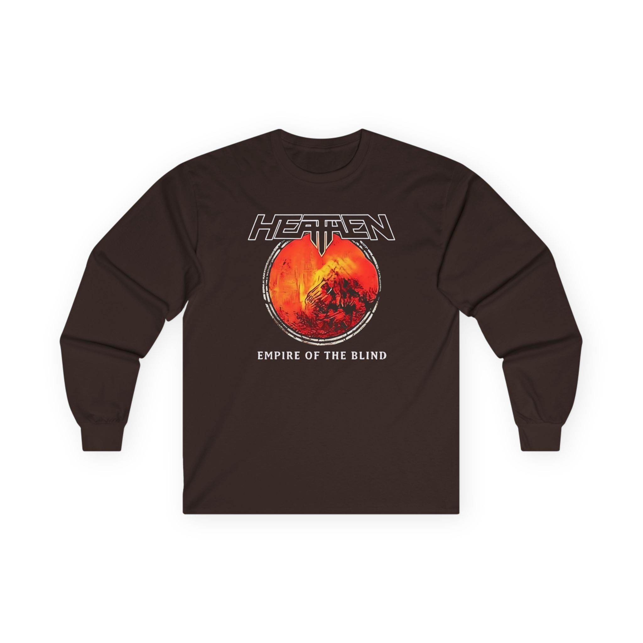 Heathen Empire of the Blind USA Tour 2022 Unisex Ultra Cotton Long Sleeve Tee