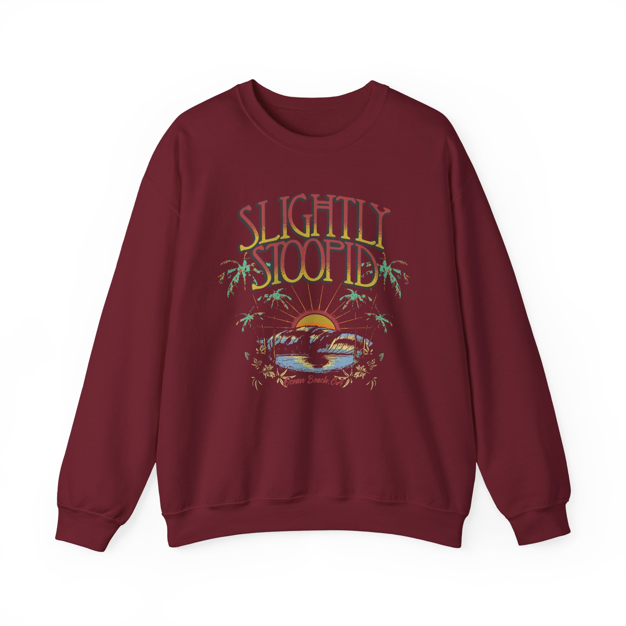 Slightly Stoopid Summer Beach Unisex Heavy Blendâ„¢ Crewneck Sweatshirt