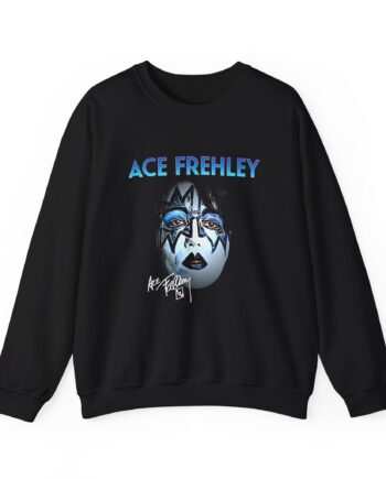 Ace Frehley Signature Unisex Heavy Blend Crewneck Sweatshirt
