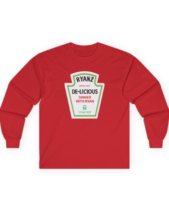 Ryan Windridge De-lecious Dinner Unisex Ultra Cotton Long Sleeve Tee