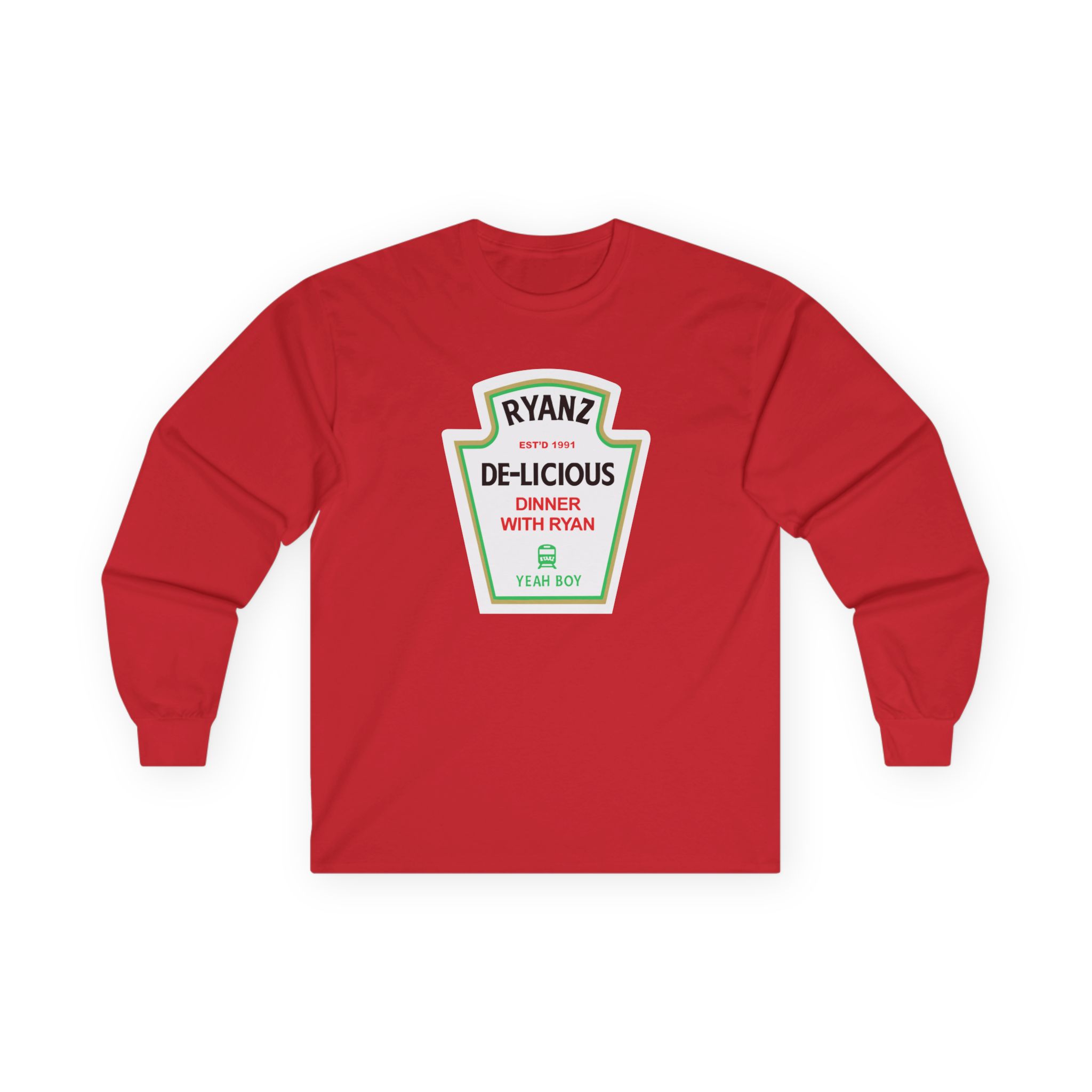 Ryan Windridge De-lecious Dinner Unisex Ultra Cotton Long Sleeve Tee