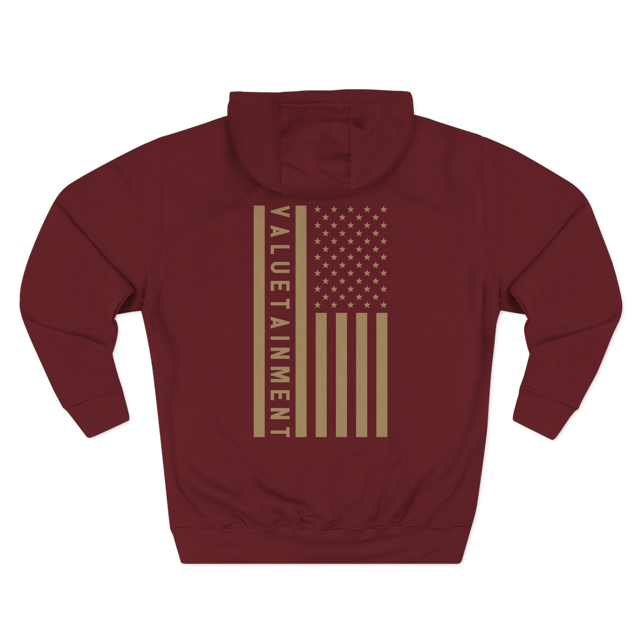 Valuetainment Business is War Three-Panel Fleece Hoodie