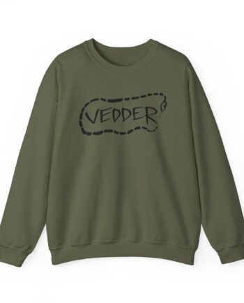 Eddie Vedder Stencil Snake Unisex Heavy Blend™ Crewneck Sweatshirt