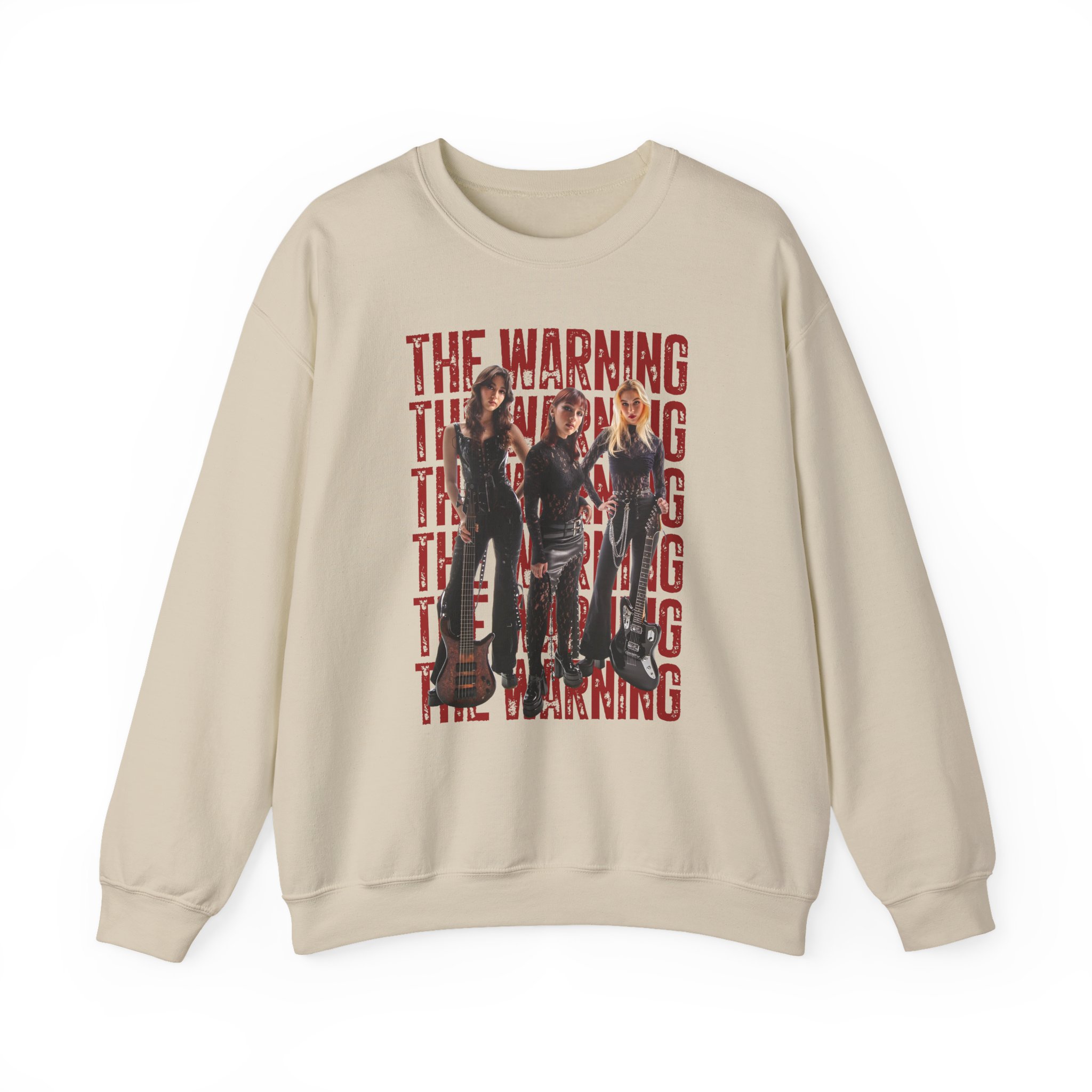 The Warning Stacked Unisex Heavy Blendâ„¢ Crewneck Sweatshirt