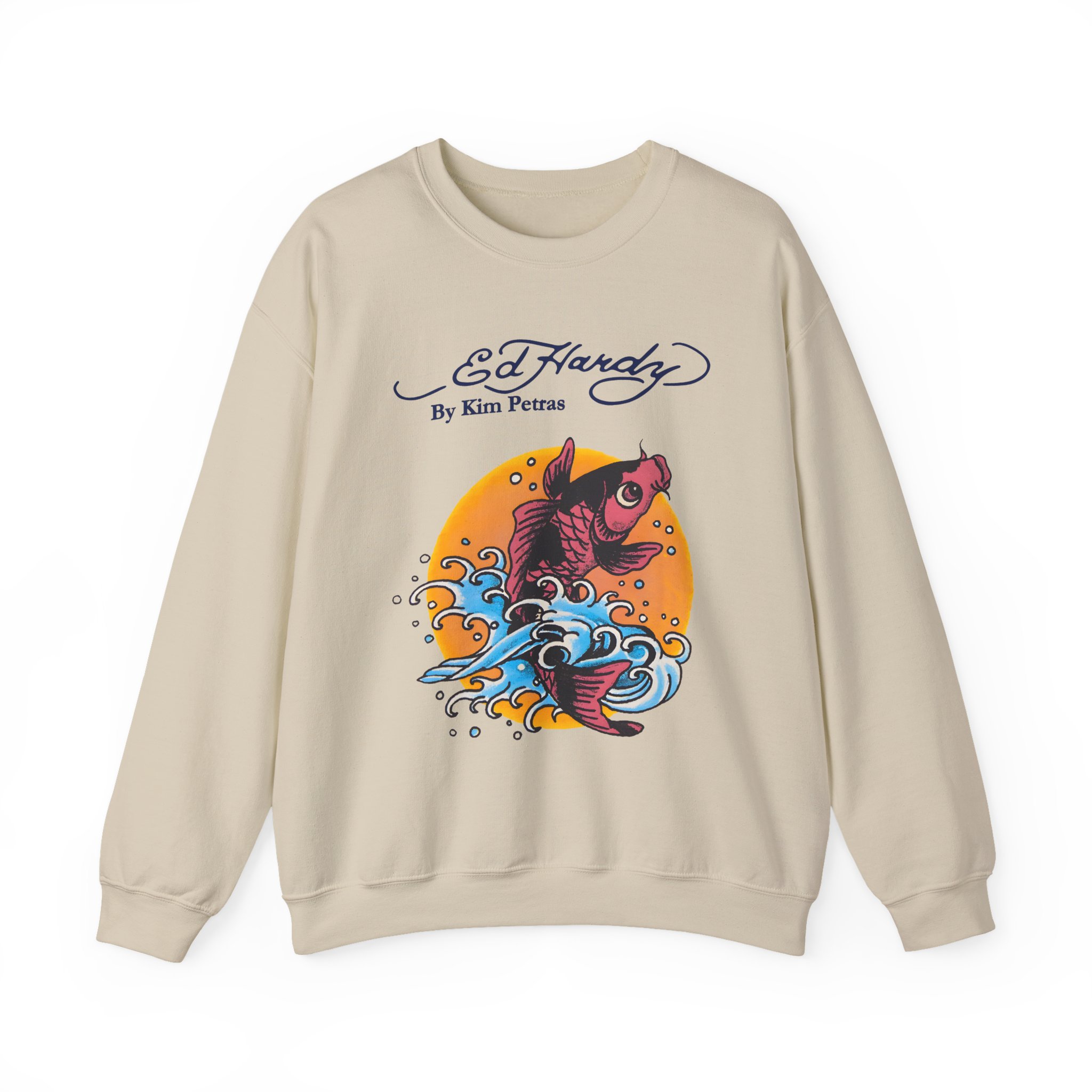 Kim Petras Koi Fish Unisex Heavy Blendâ„¢ Crewneck Sweatshirt