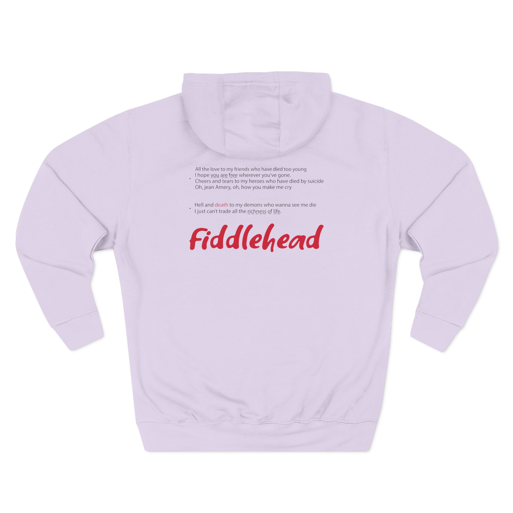 Fiddlehead Jean Emery Three-Panel Fleece Hoodie