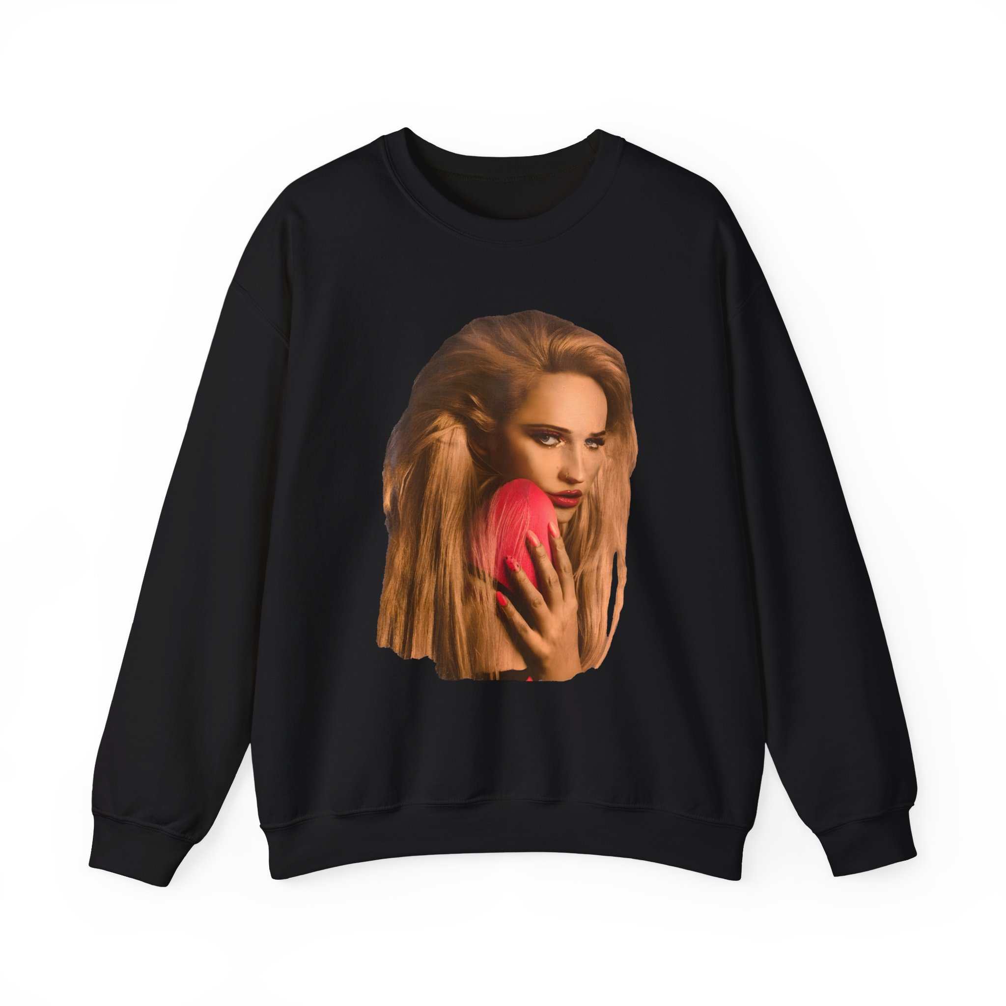 Kim Petras Glam Shot Unisex Heavy Blendâ„¢ Crewneck Sweatshirt